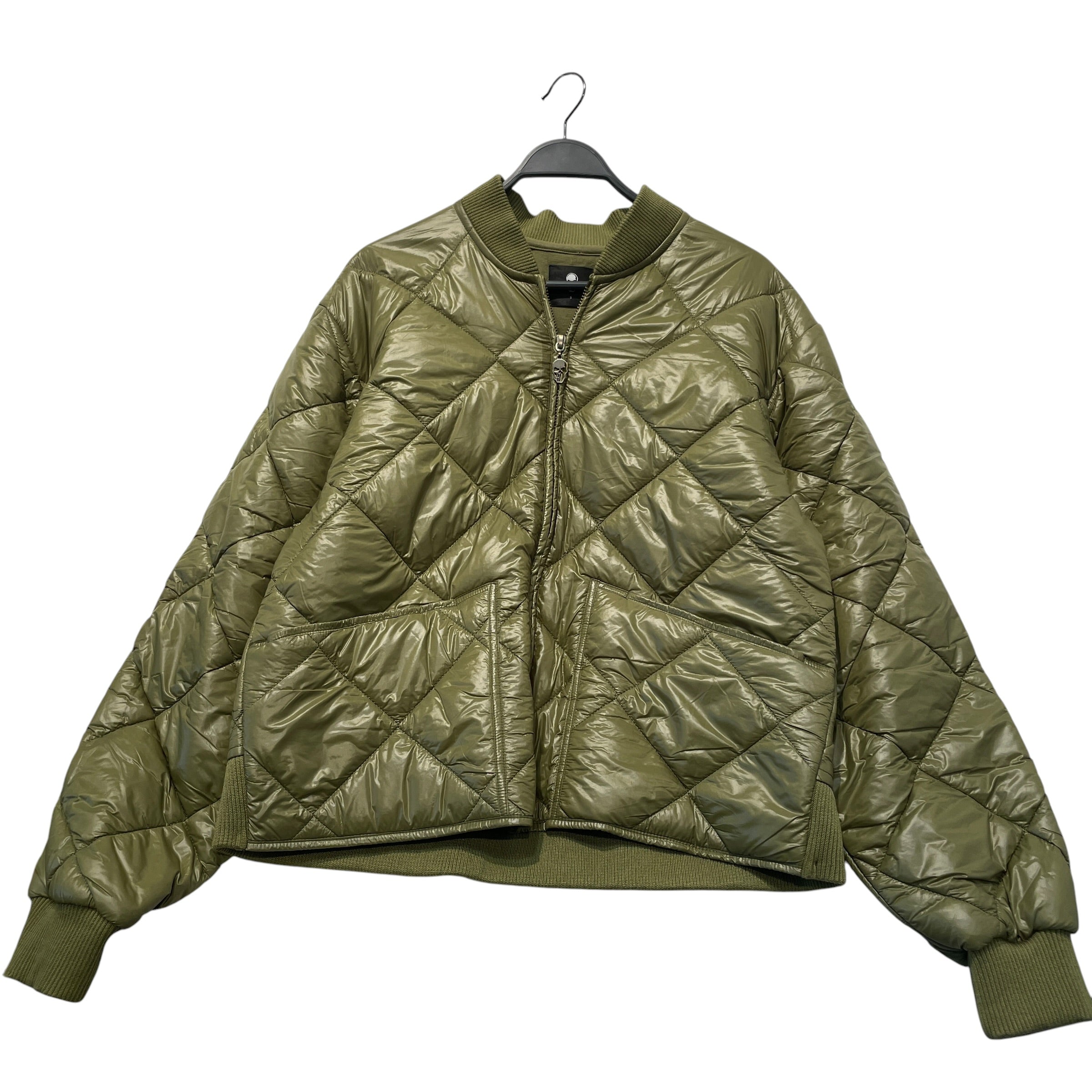 WARREN LOTAS/Jacket/S/Nylon/GRN/QUILTED BOMBER view 1