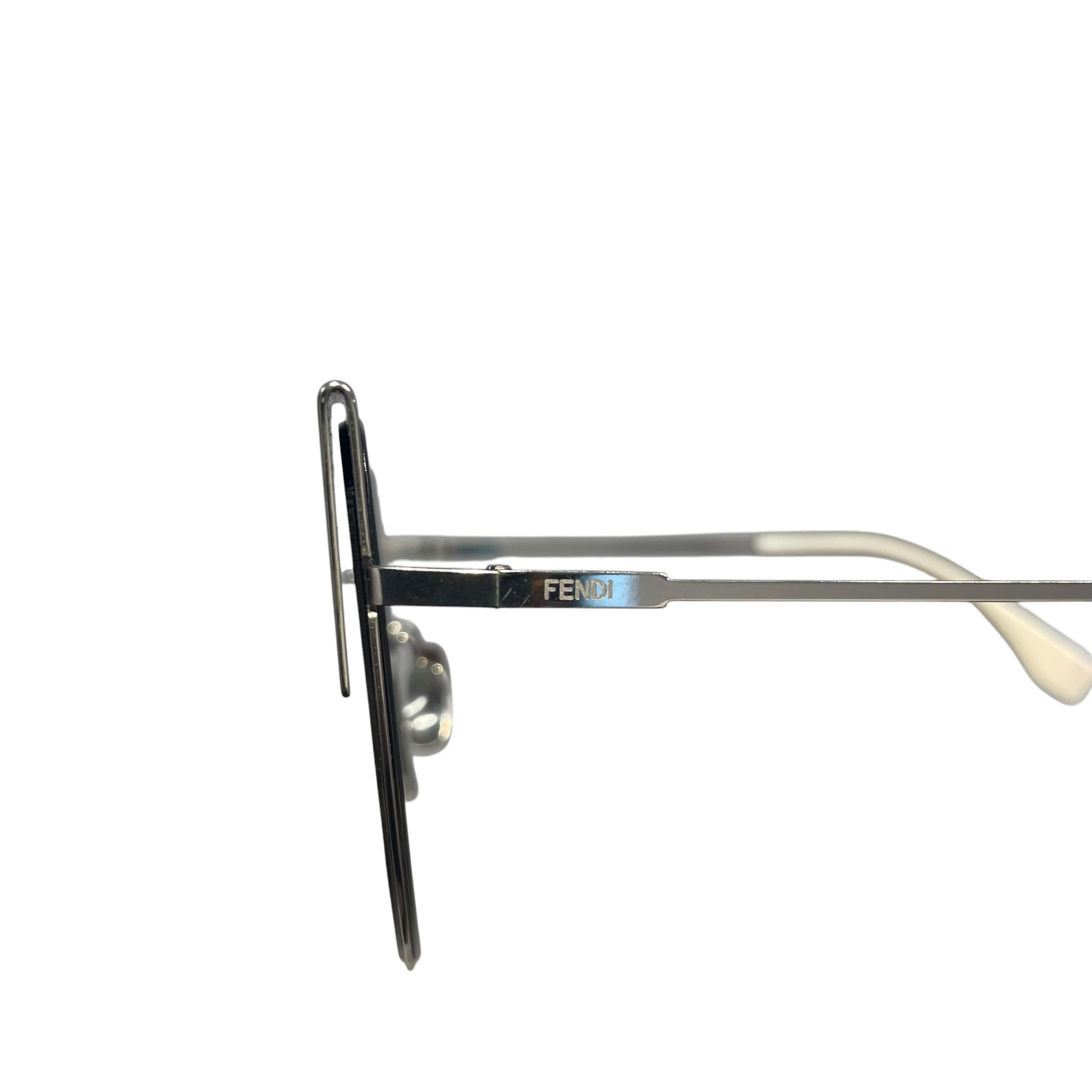 FENDI/Sunglasses/Metal/SLV/cat eye view 4