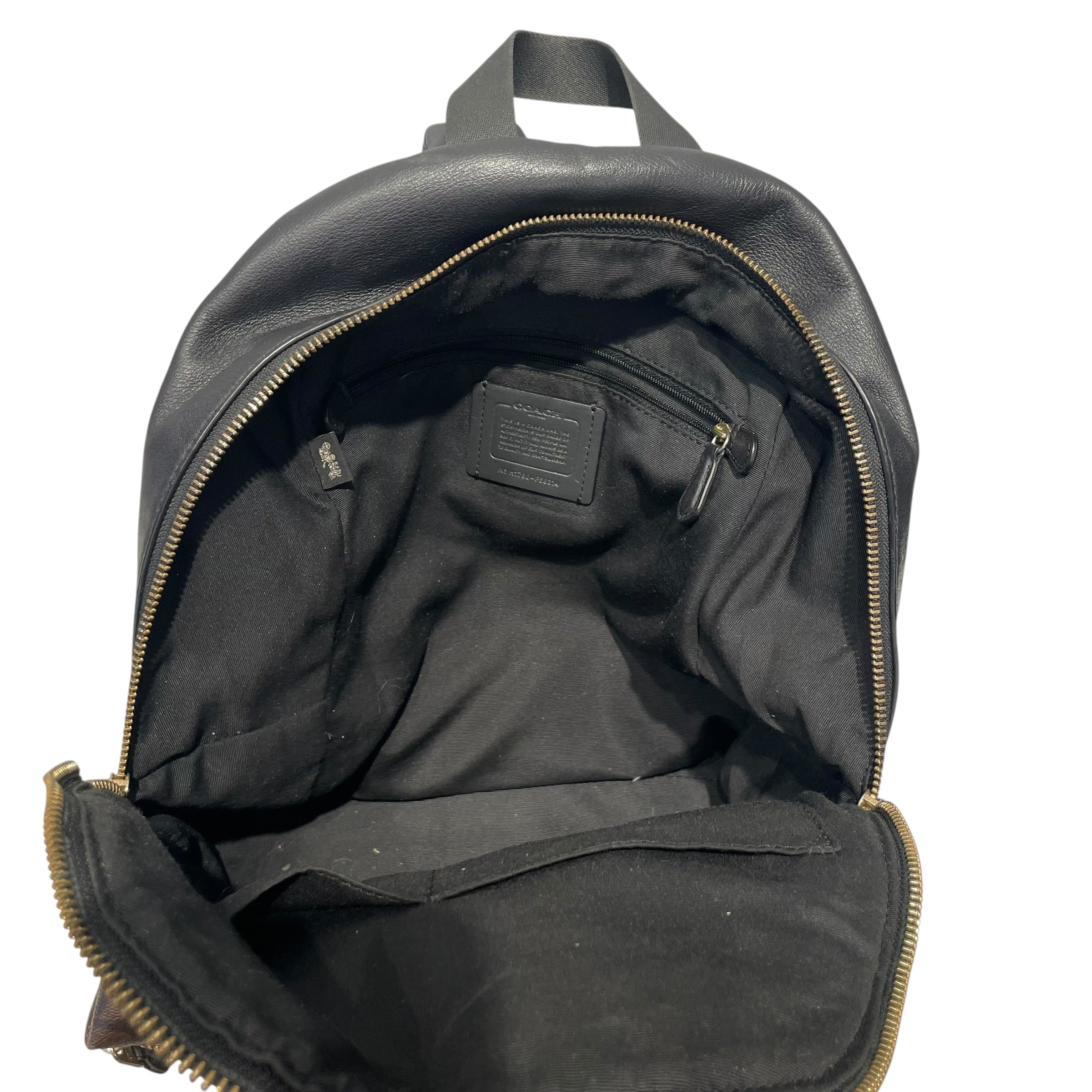 COACH/Backpack/Monogram/Leather/BRW/signature charlie view 4