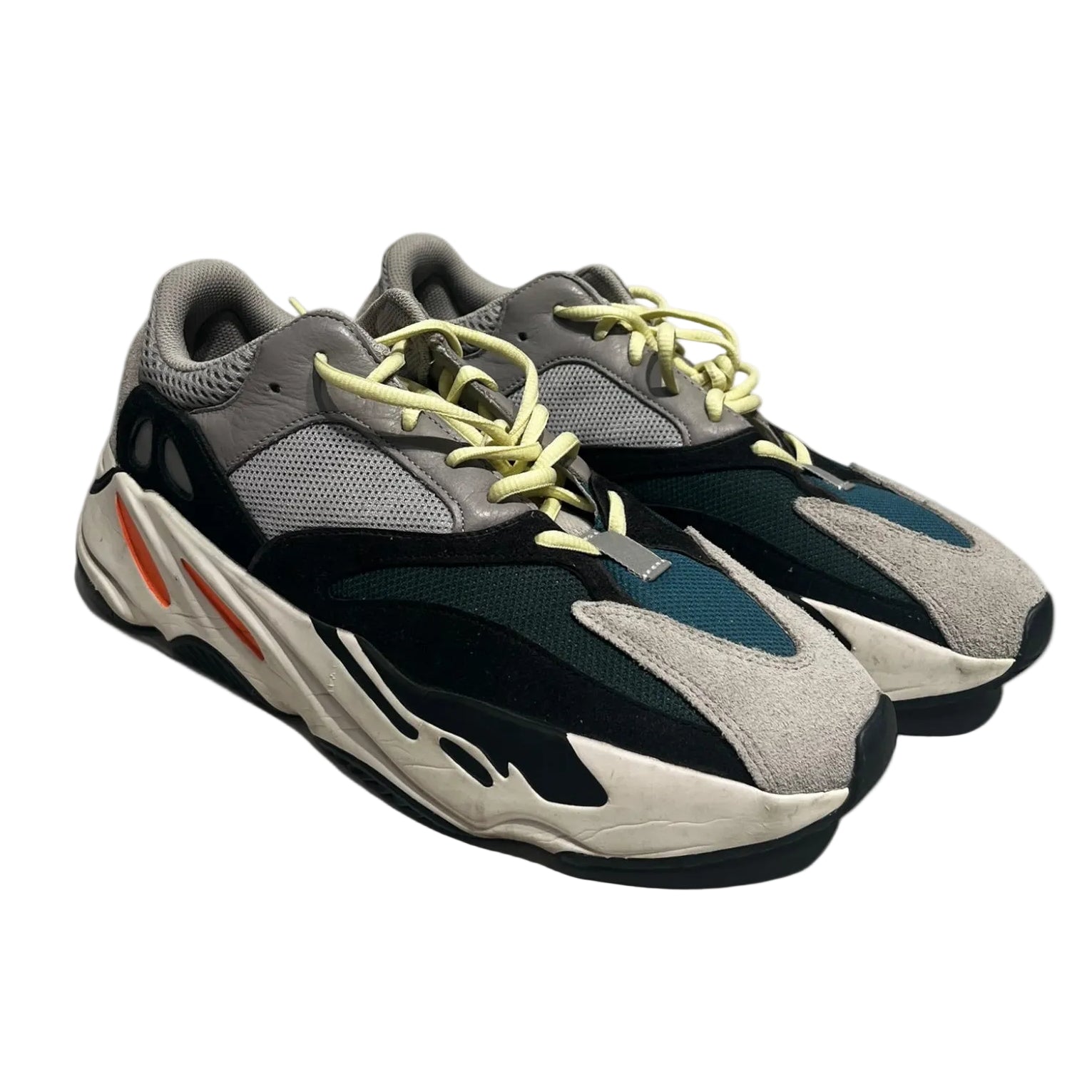 YEEZY/Low-Sneakers/US 12/Cotton/GRY/ART B75571 Waverunner view 1