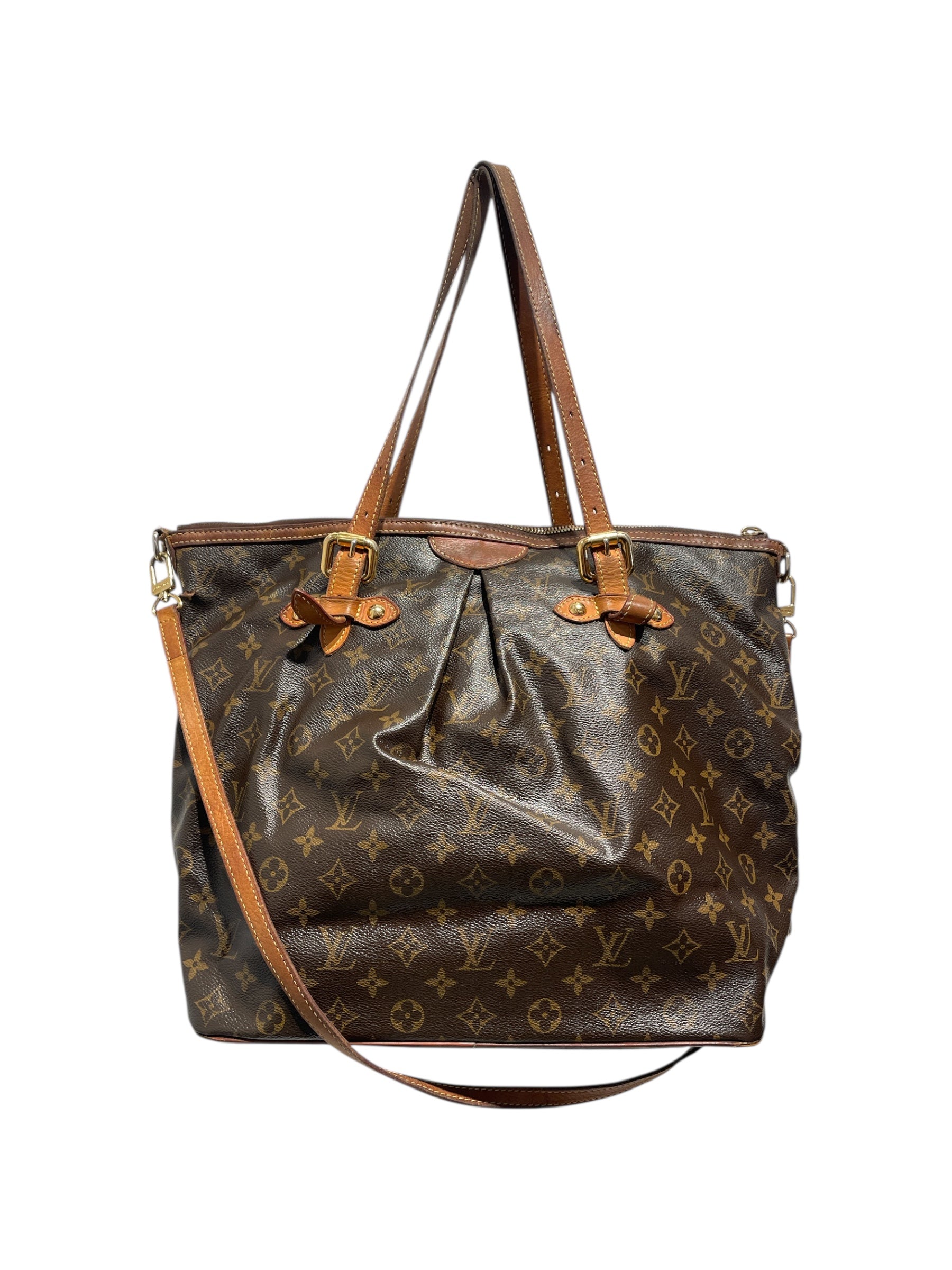 LOUIS VUITTON/Bag/Monogram/Leather/BRW/PALERMO GM view 2