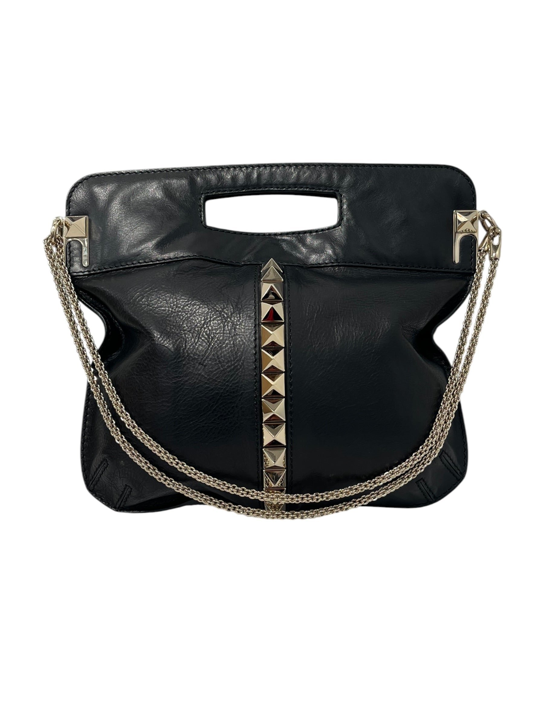 VALENTINO/Bag/Leather/BLK/ROCKSTUD CLUTCH BAG view 1