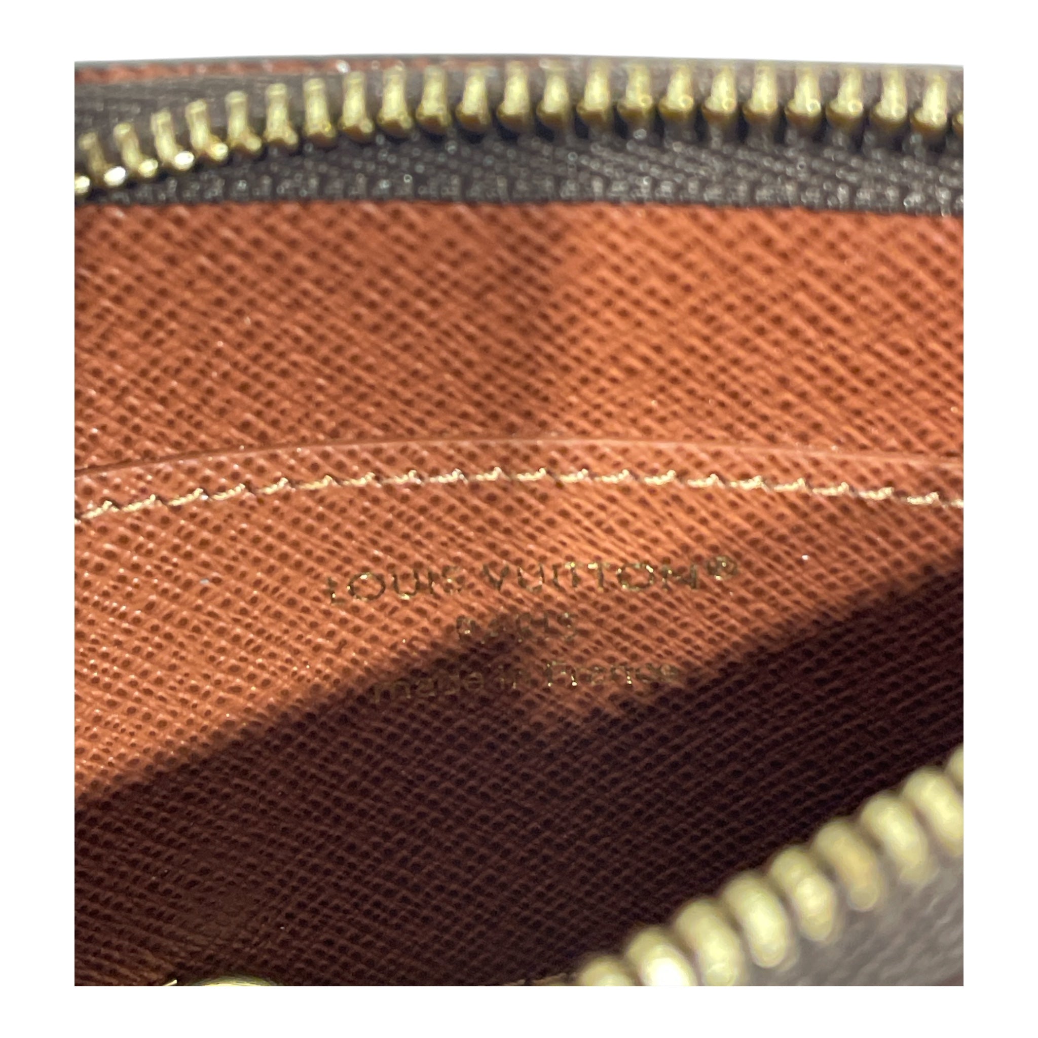 LOUIS VUITTON/Coin Wallet/Monogram/Leather/BRW/L's/ view 3