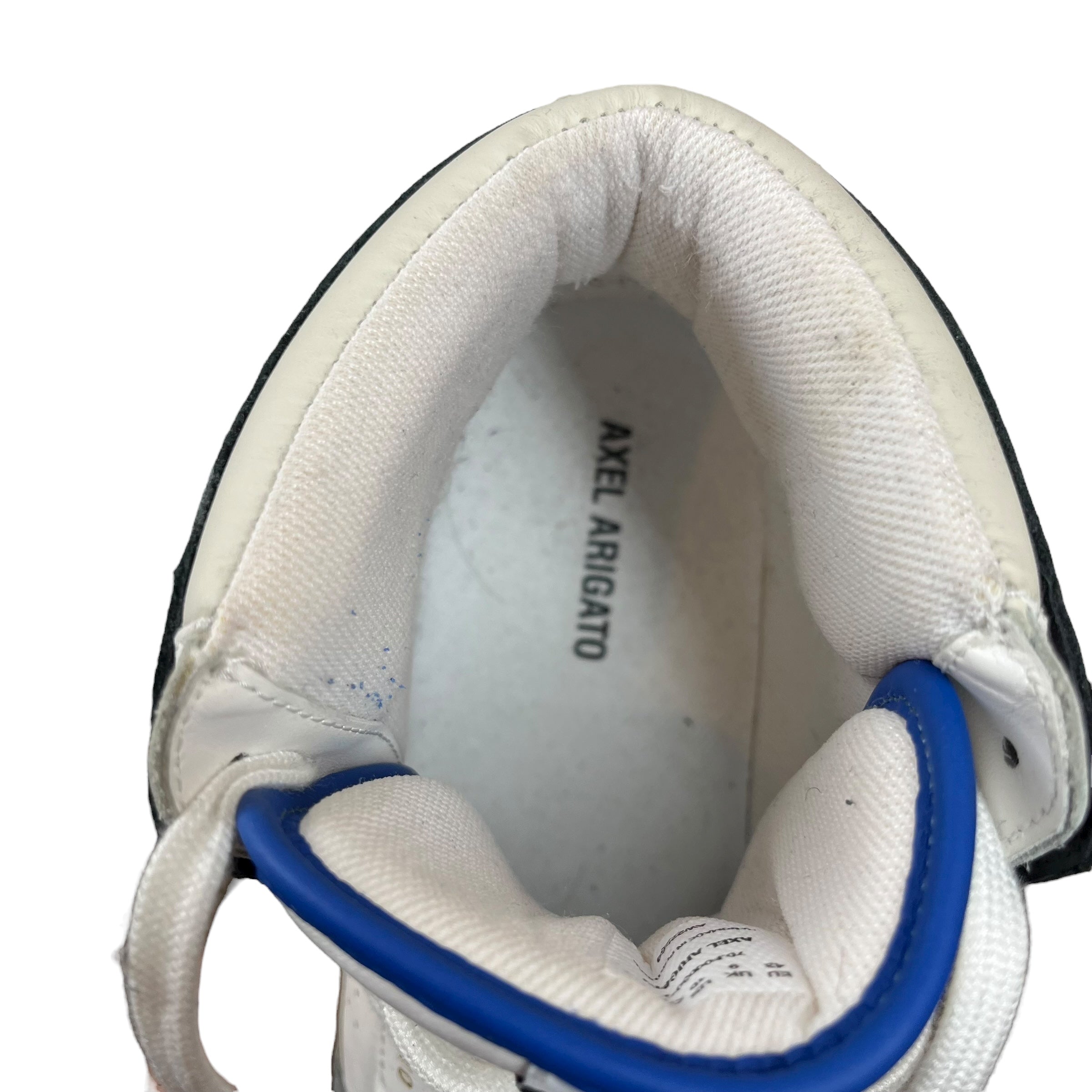 Axel Arigato/Hi-Sneakers/US 10/Leather/WHT/KLEIN BLUE view 3