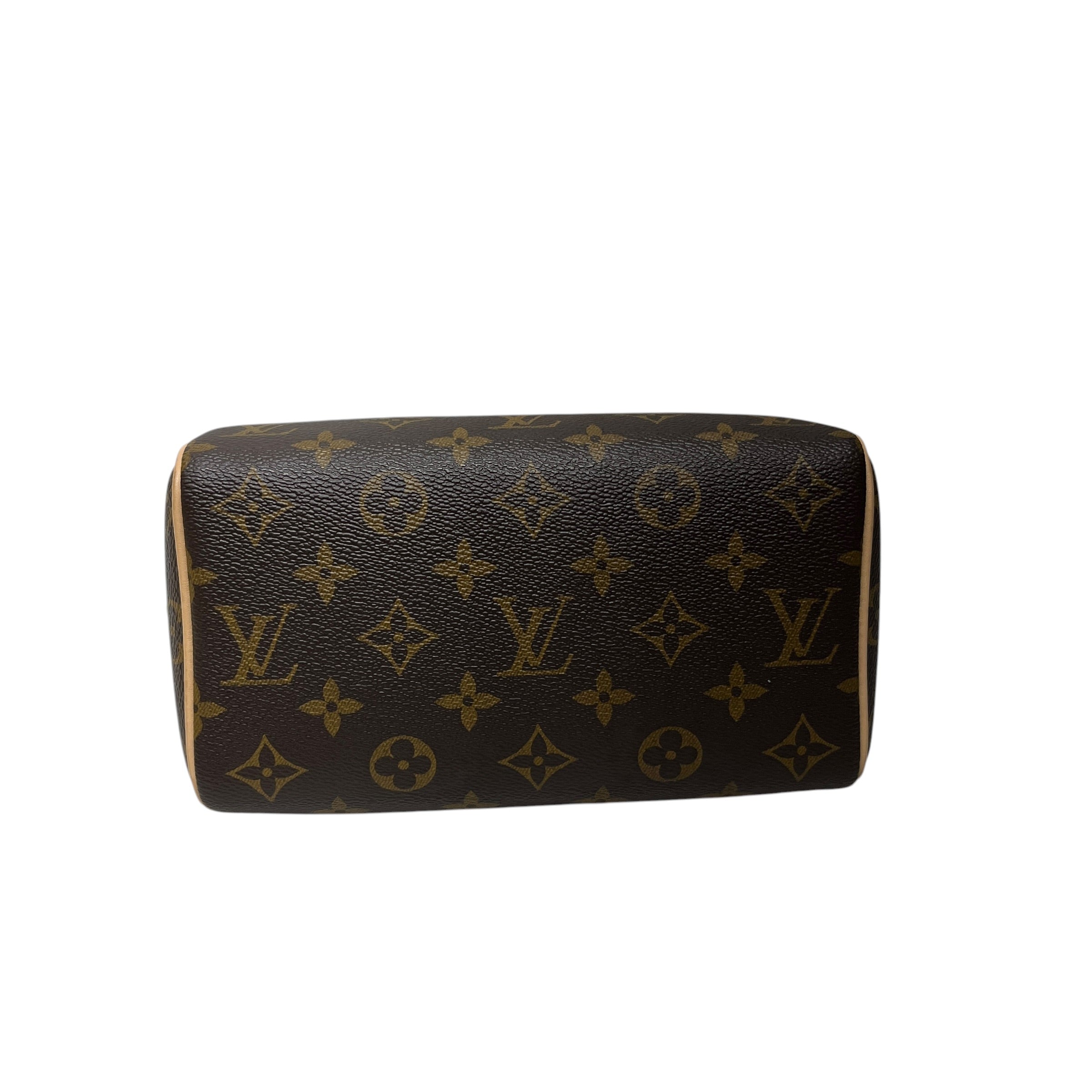 LOUIS VUITTON/Cross Body Bag/Monogram/BRW/SPEEDY 20 view 3
