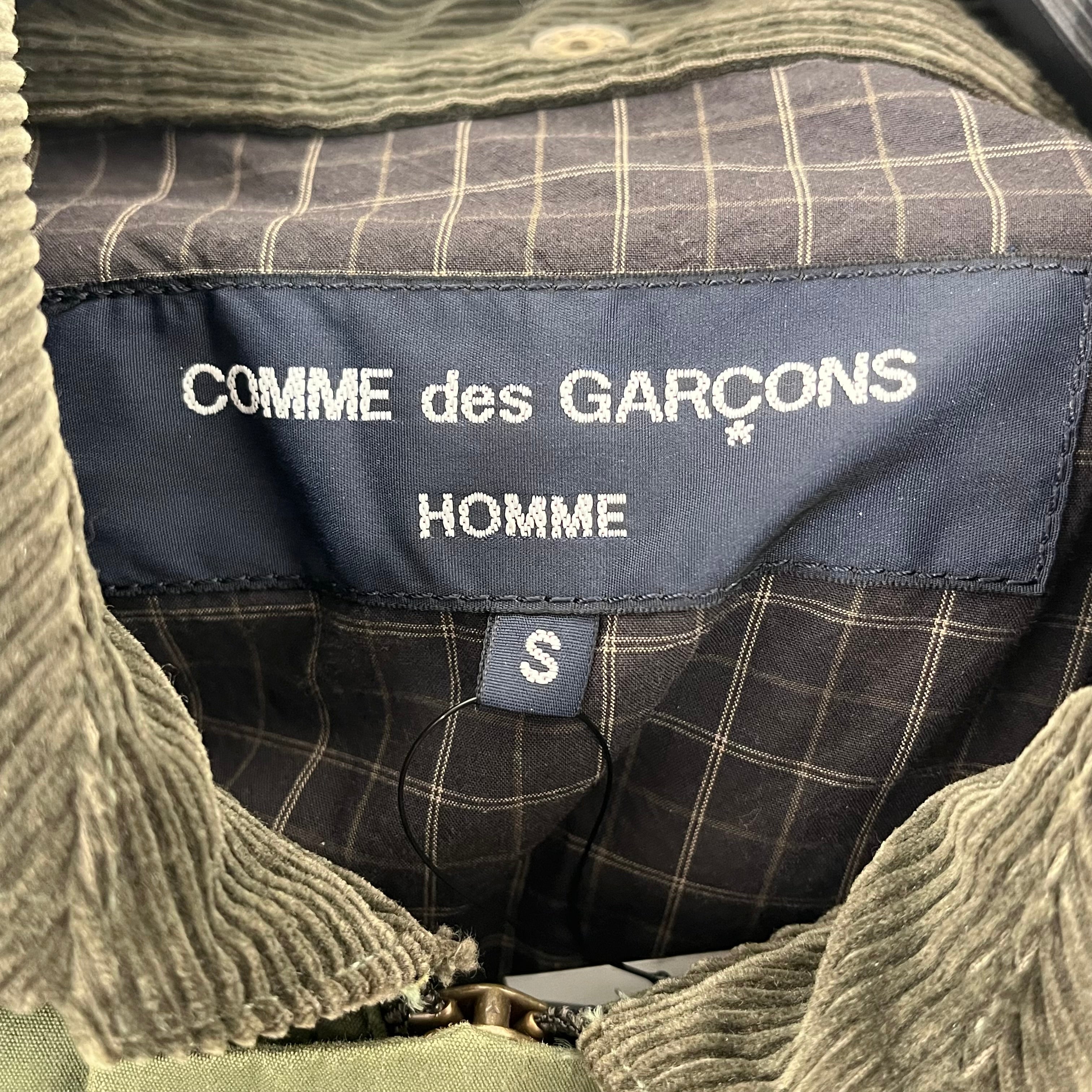 COMME des GARCONS HOMME/Jacket/S/Cotton/GRN/HK-J002 AD2022 ZIP HOOD view 6