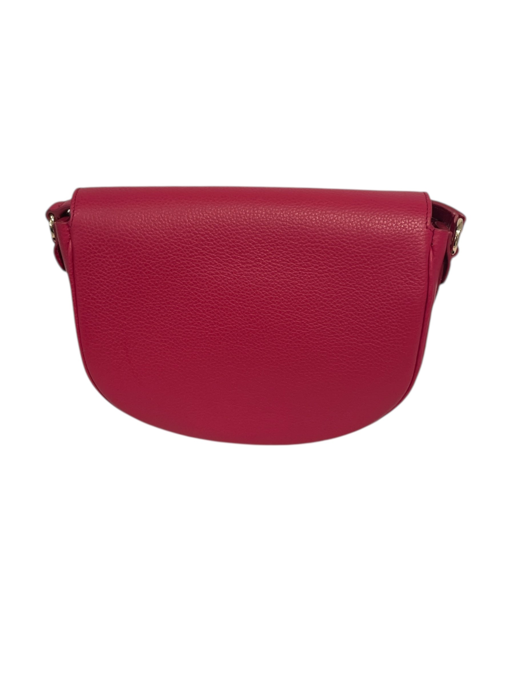 Salvatore Ferragamo/Cross Body Bag/Leather/RED/GOLD HARDWEAR view 2