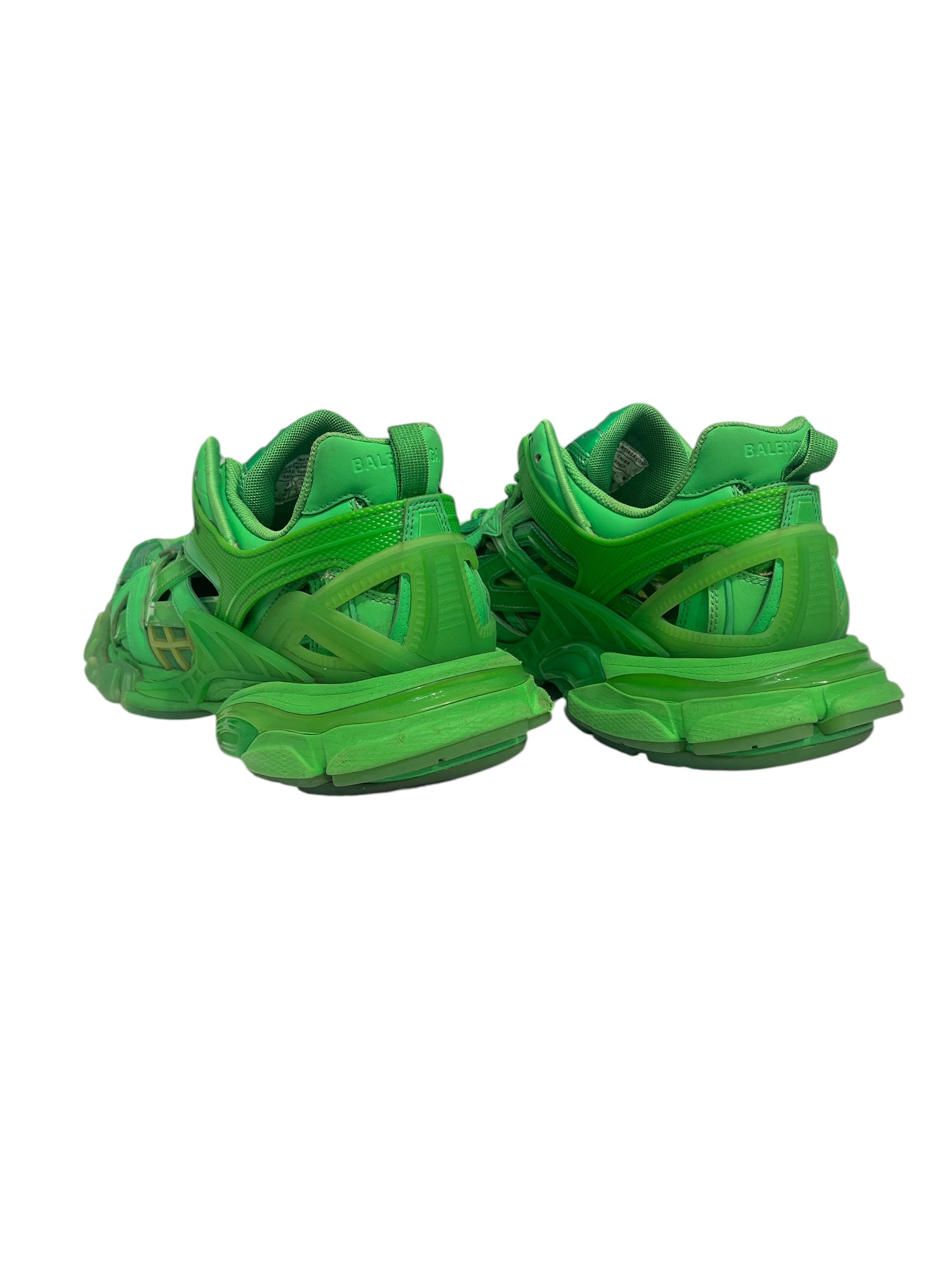 BALENCIAGA/Low-Sneakers/US 12/GRN/TRACK2 SHINY GREEN view 2