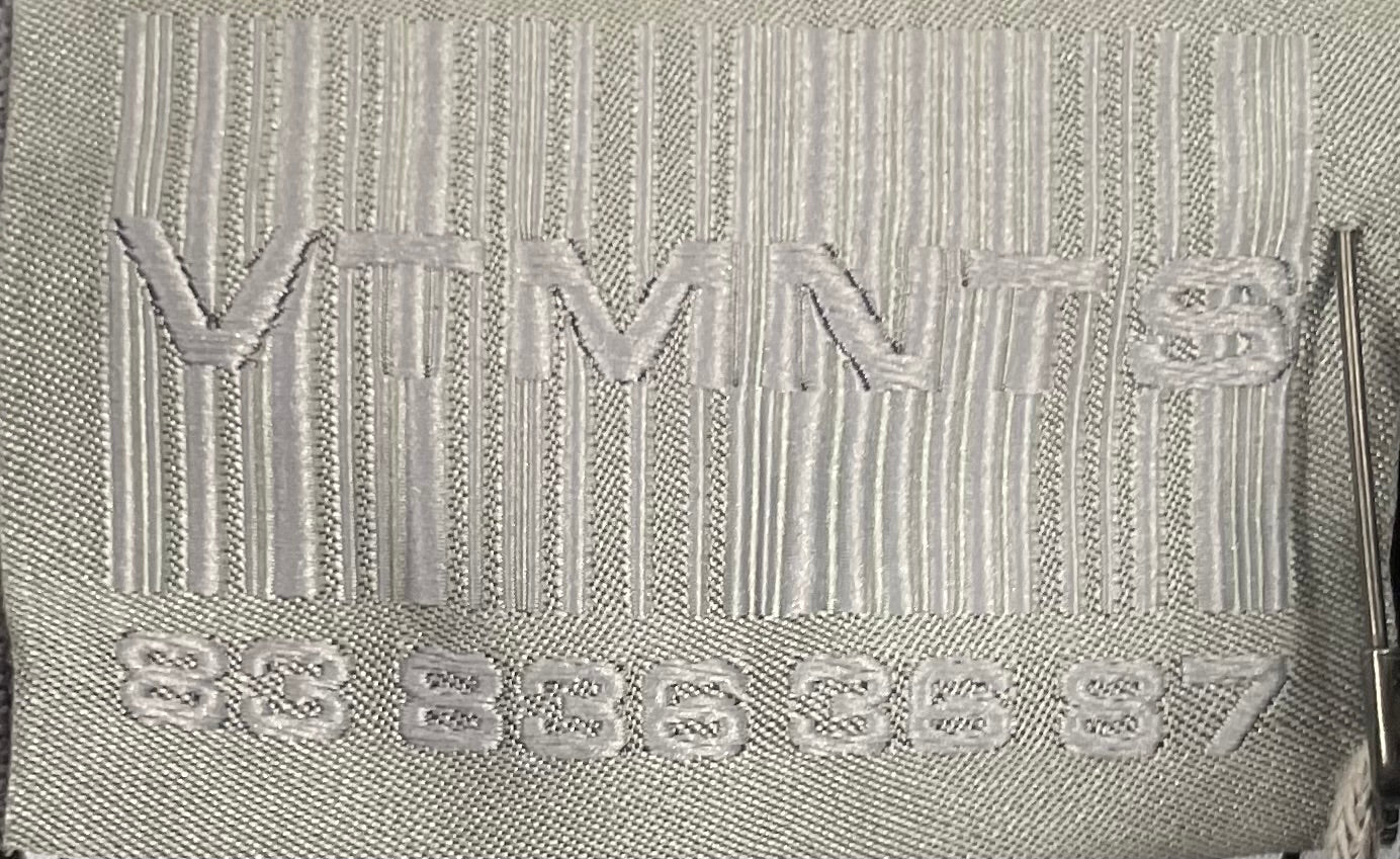 VETEMENTS/LS Shirt/L/Cotton/BLK/Open Coller/All Over Print/BARCODE view 3