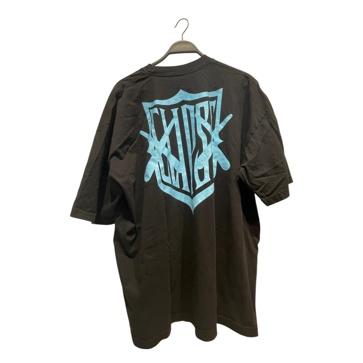 KAWS/T-Shirt/XXL/Cotton/BLK/Let God Sort Em Out Skeleton view 2