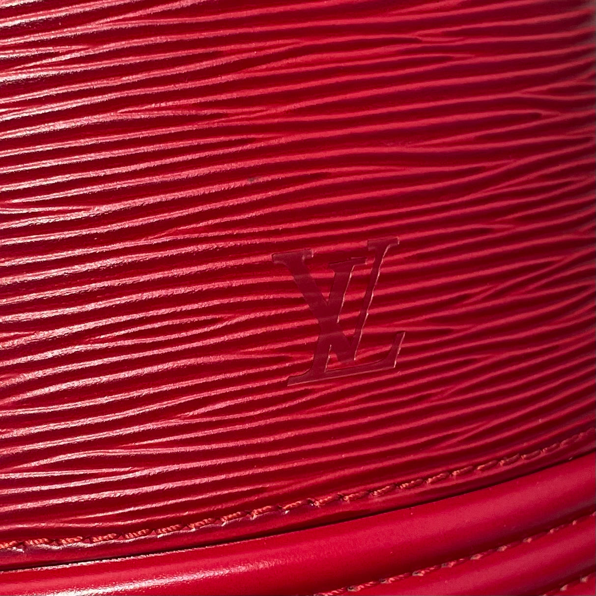 LOUIS VUITTON/Tote Bag/Leather/RED/as0996 view 5