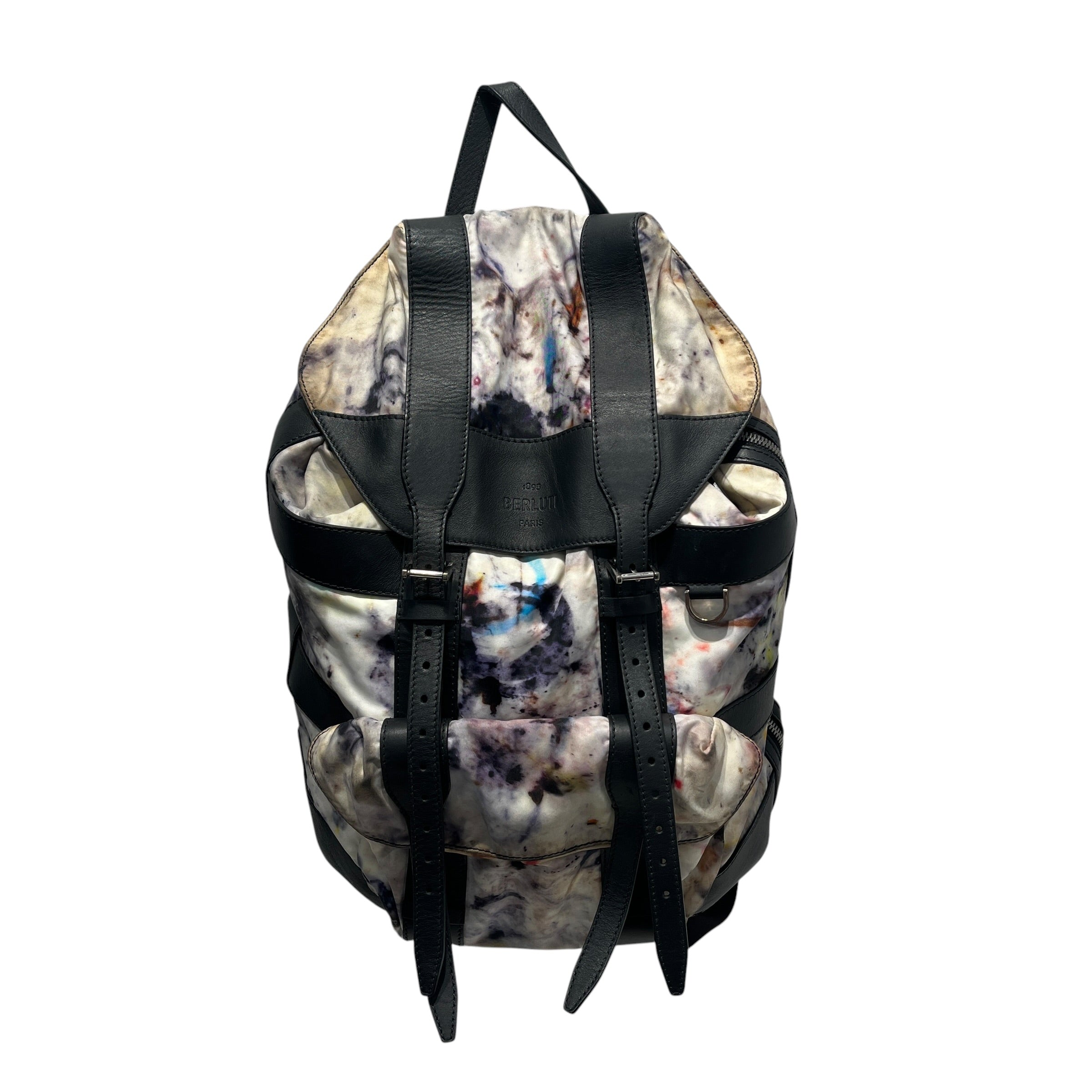 Berluti/Backpack/All Over Print/Nylon/MLT/PAINT SPLATTER NYLON BACKPACK view 8