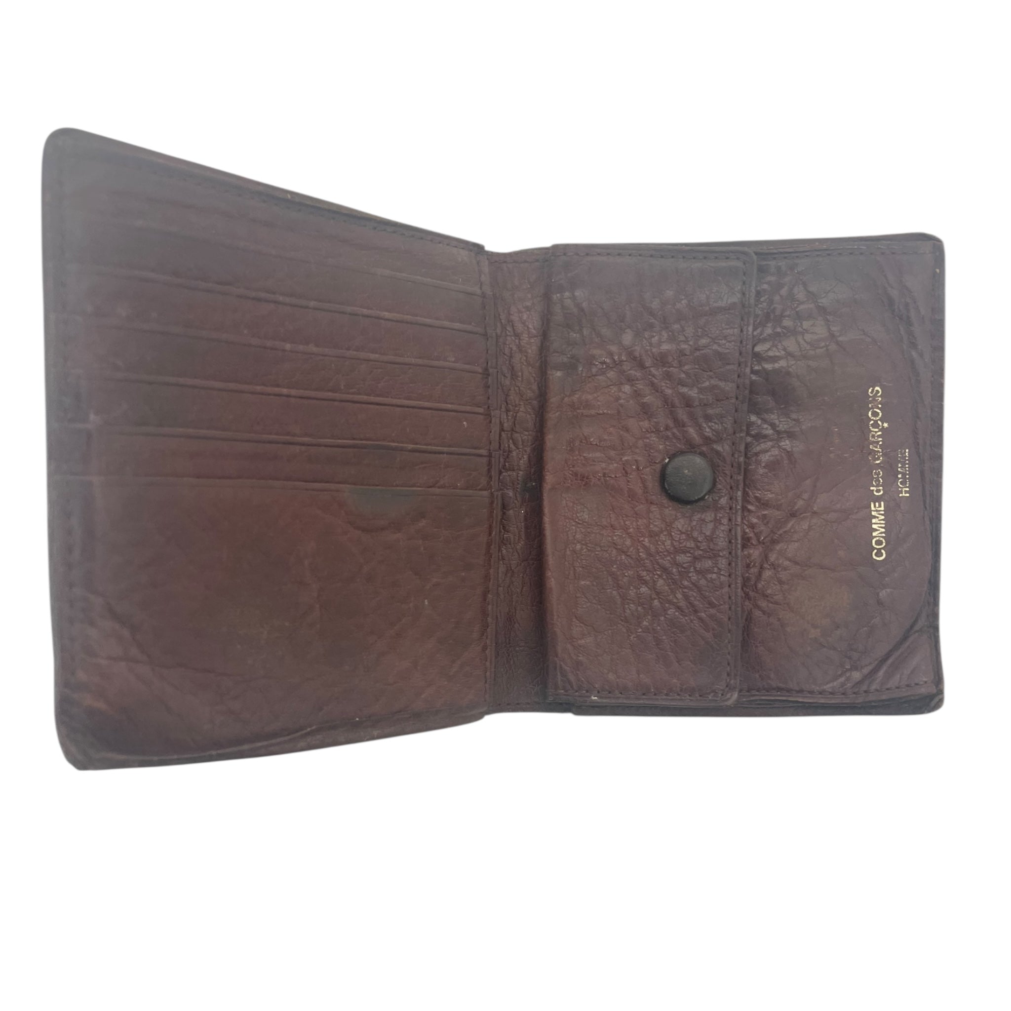 COMME des GARCONS HOMME/Bifold Wallet/Leather/BRW/ view 4