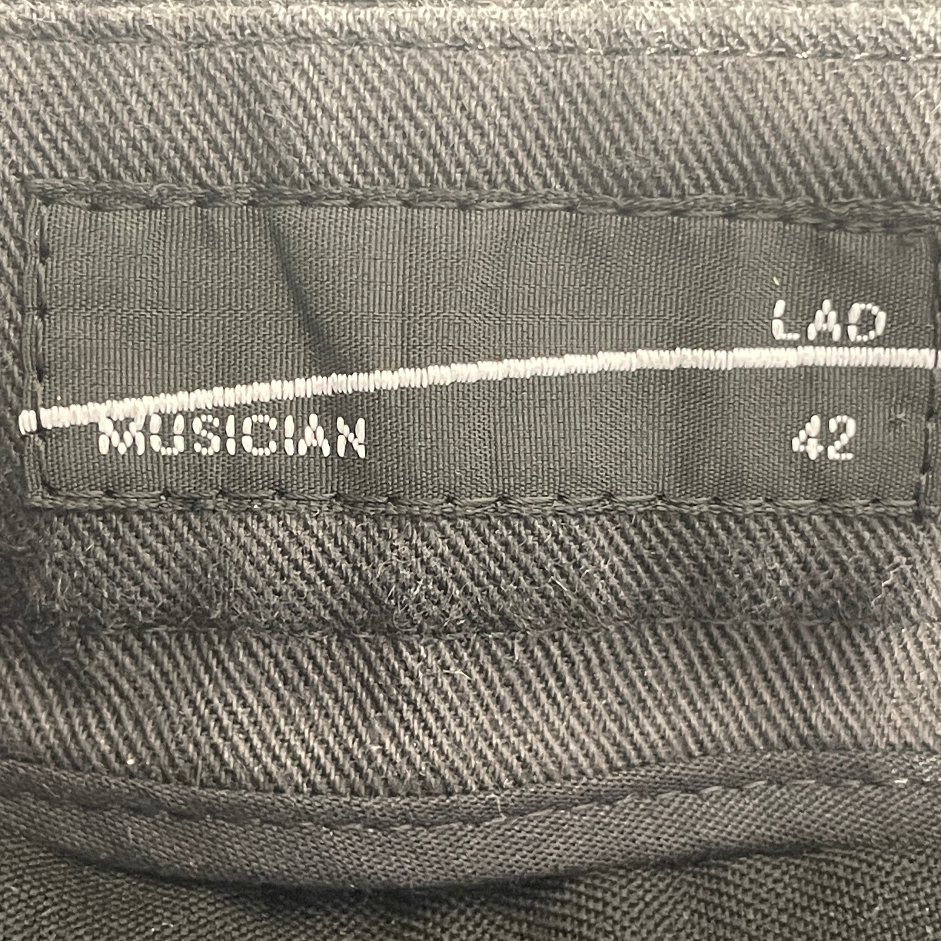 LAD MUSICIAN/Shorts/FREE/Acrylic/BLK/wide leg short view 3