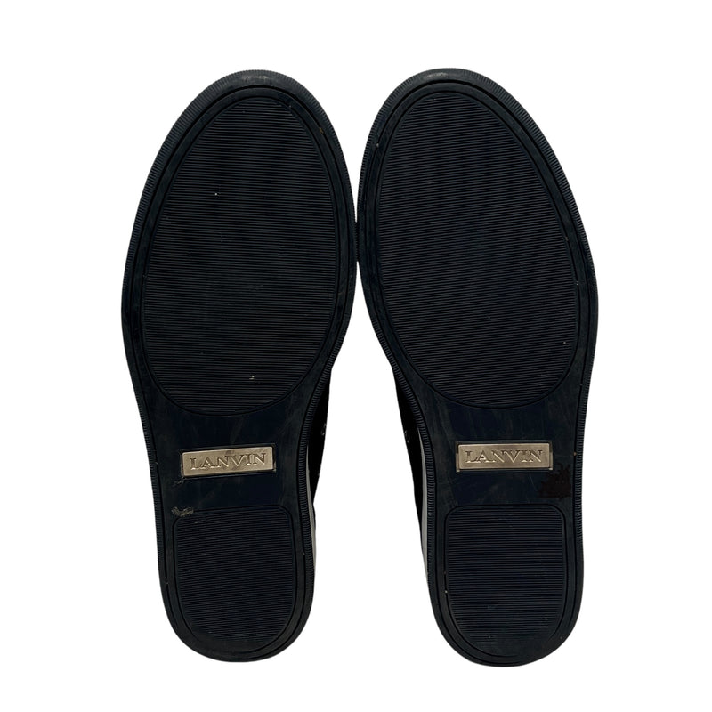 LANVIN/Low-Sneakers/US 9/Suede/NVY/