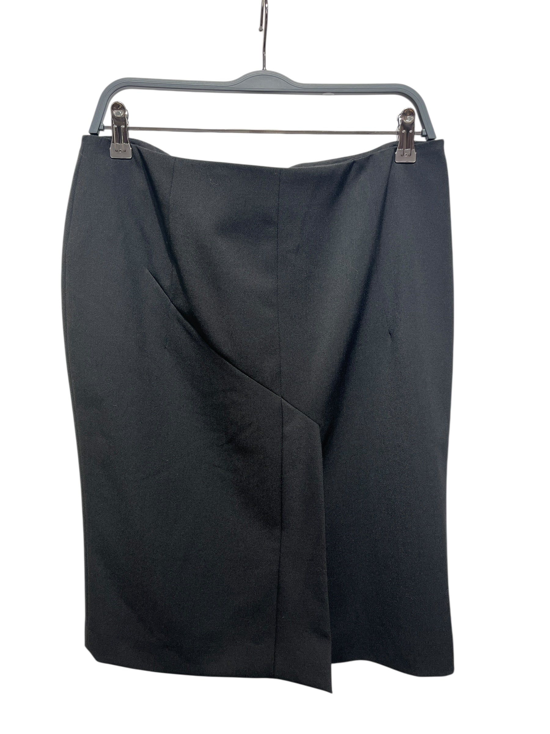 TOM FORD/Skirt/46/Cotton/BLK/Midi Length/MIDDLE SPLIT SKIRT1 view 1