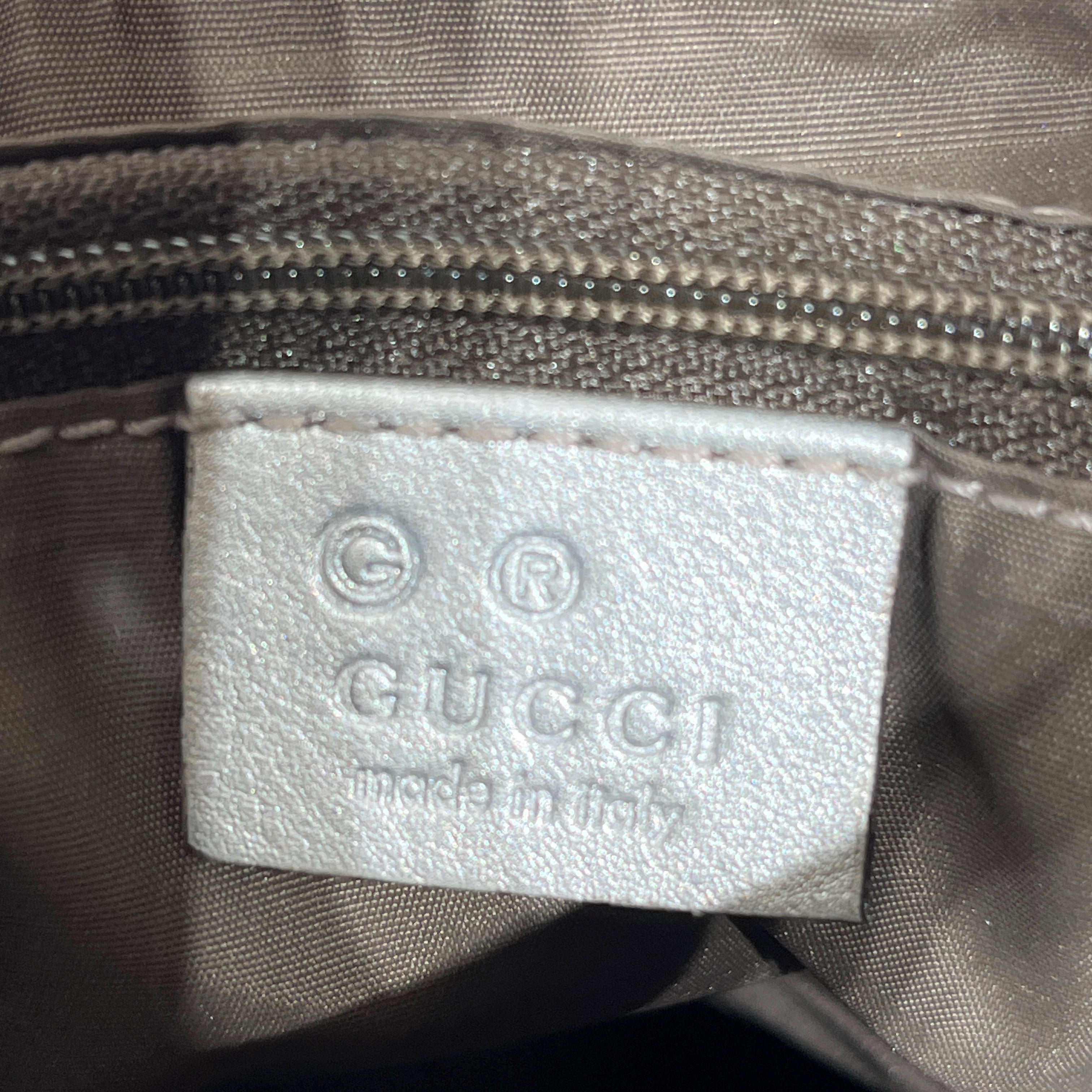 GUCCI/Hand Bag/Leather/SLV/METALLIC SHOULDER BAG view 4