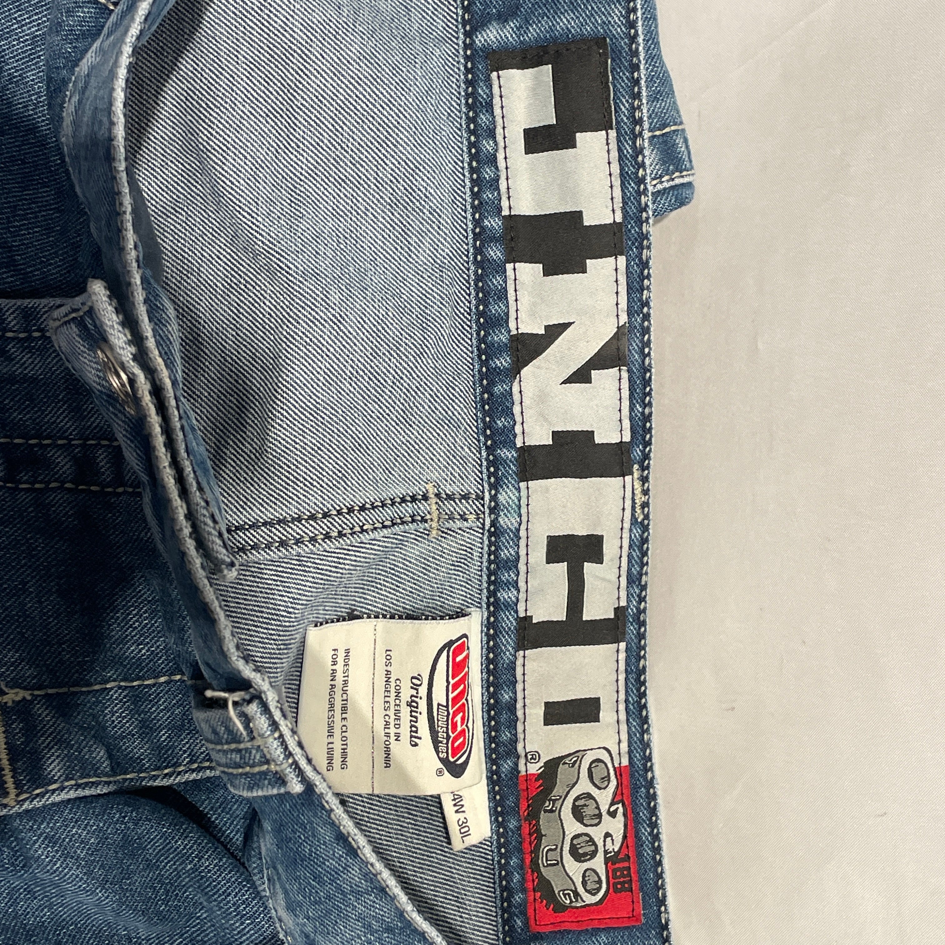 JNCO/Pants/34/Denim/BLU/Thug Jeans 50 Assault view 4
