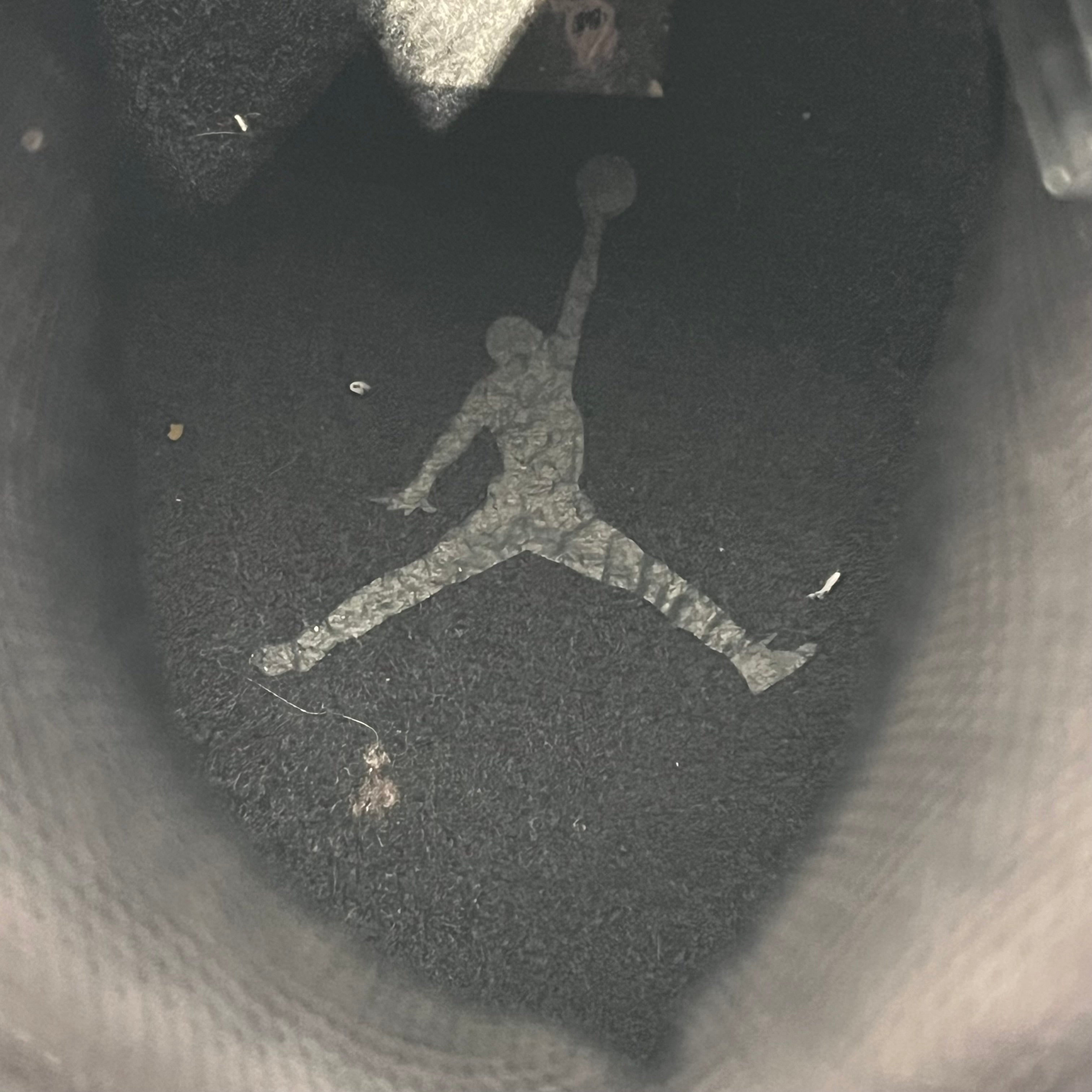 JORDAN BRAND/Low-Sneakers/US 8.5/Suede/BLK/spizike low black cats view 4
