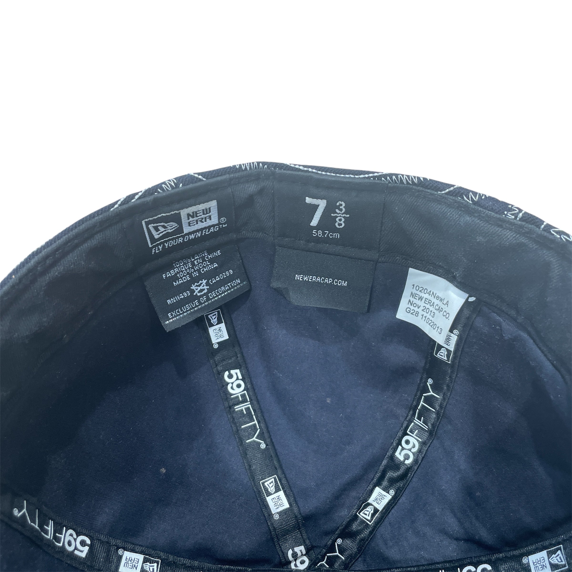 Supreme/Hat/7 3/8/Paisley/NVY/UPTOWN BOX LOGO view 3