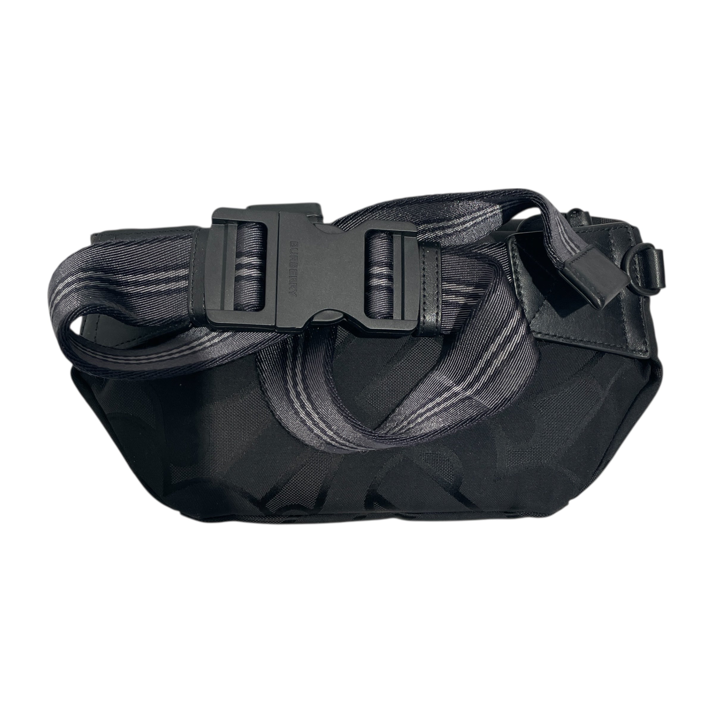 BURBERRY/Fanny Pack/Monogram/Cotton/BLK/CNSUPLEA5DON view 2