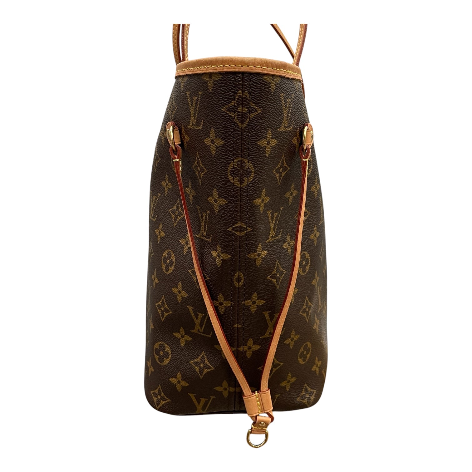 LOUIS VUITTON/Tote Bag/Monogram/Leather/BRW/NERVERFULL BANDOULIERE view 3