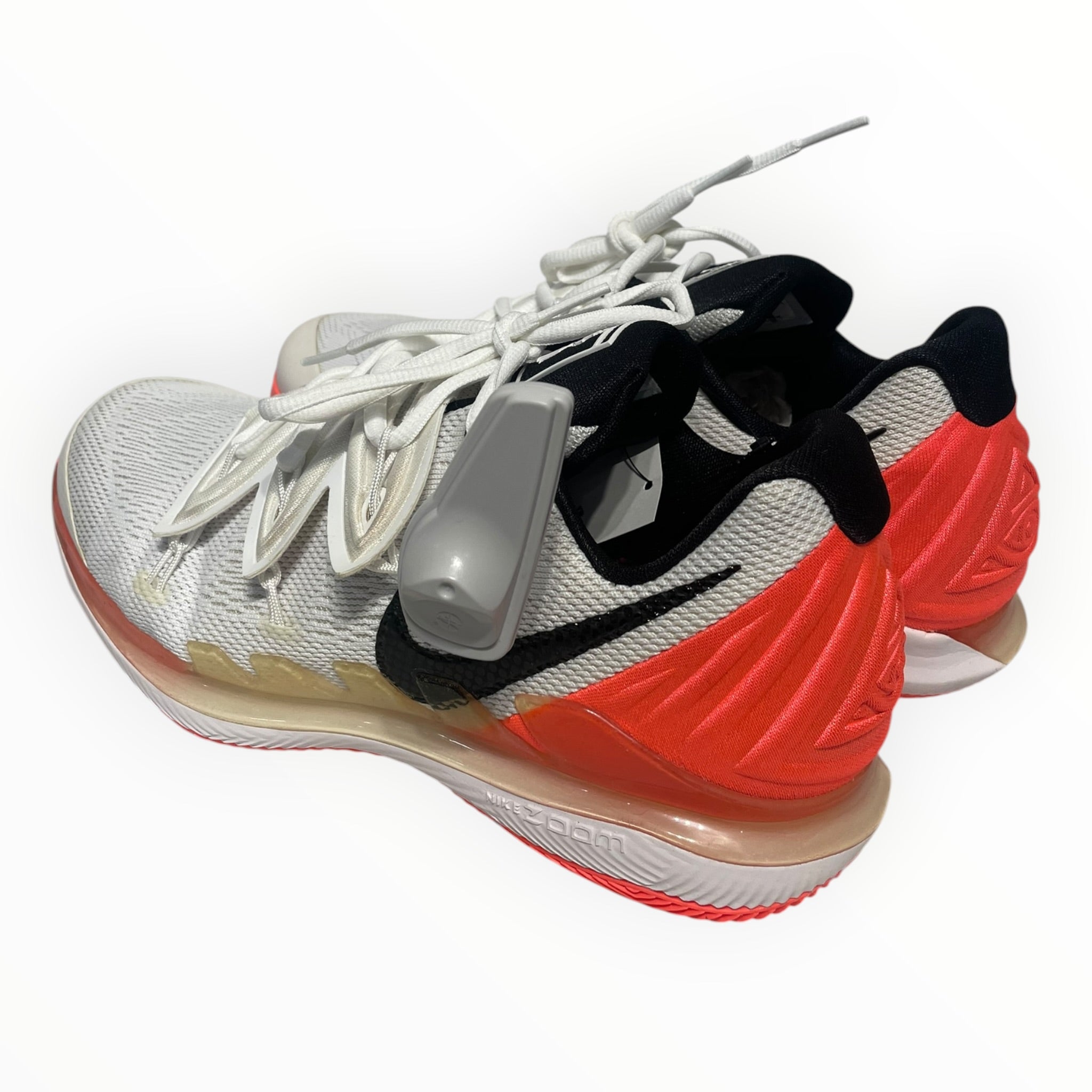 NIKE/AIR ZOOM VAPOR X KYRIE V/Low-Sneakers/US 8.5/Polyester/WHT/BQ5952-100 view 2
