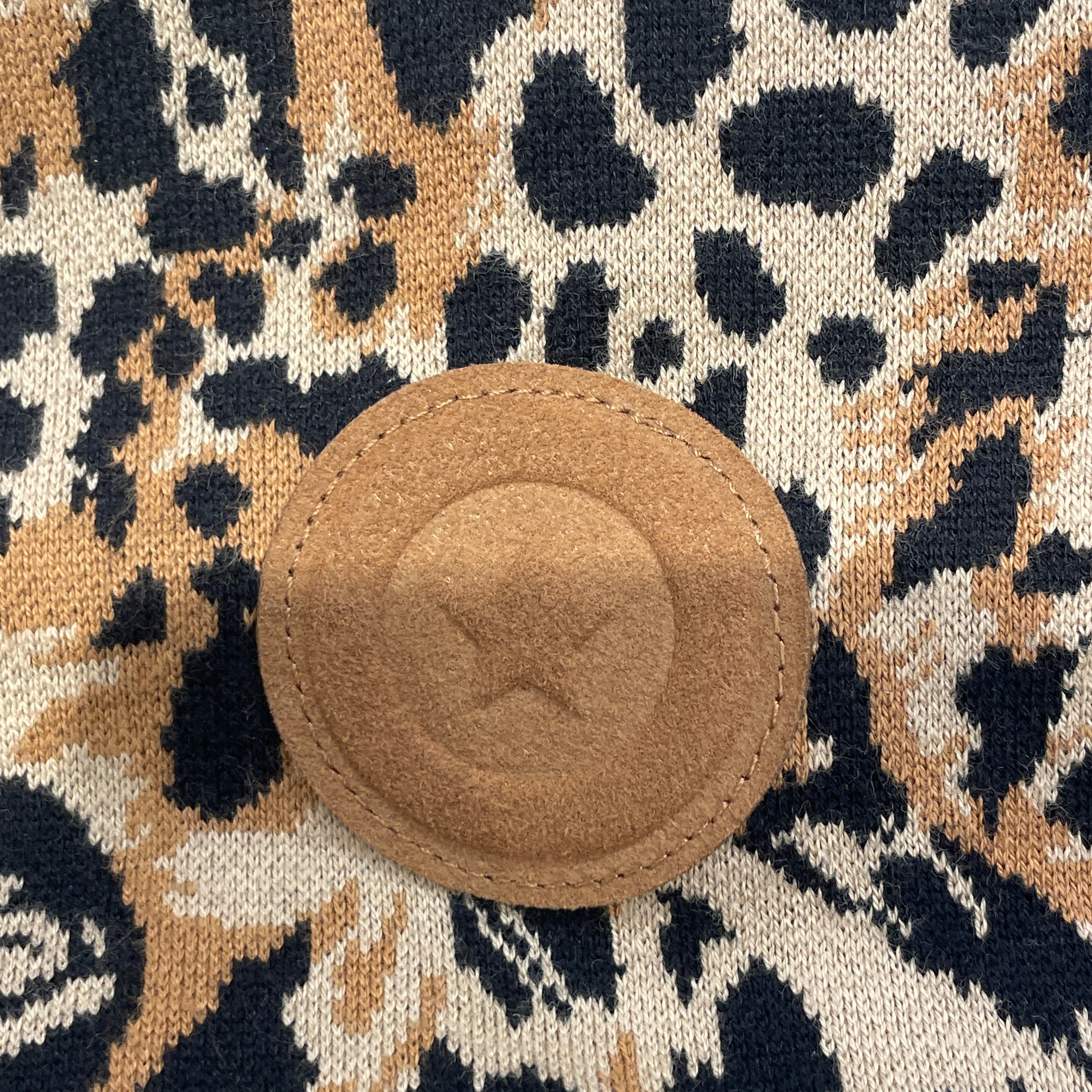A BATHING APE/Zip Up Hoodie/XL/Leopard/Cotton/BEG/APE WORKED INTO LEOPARD PRINT view 5