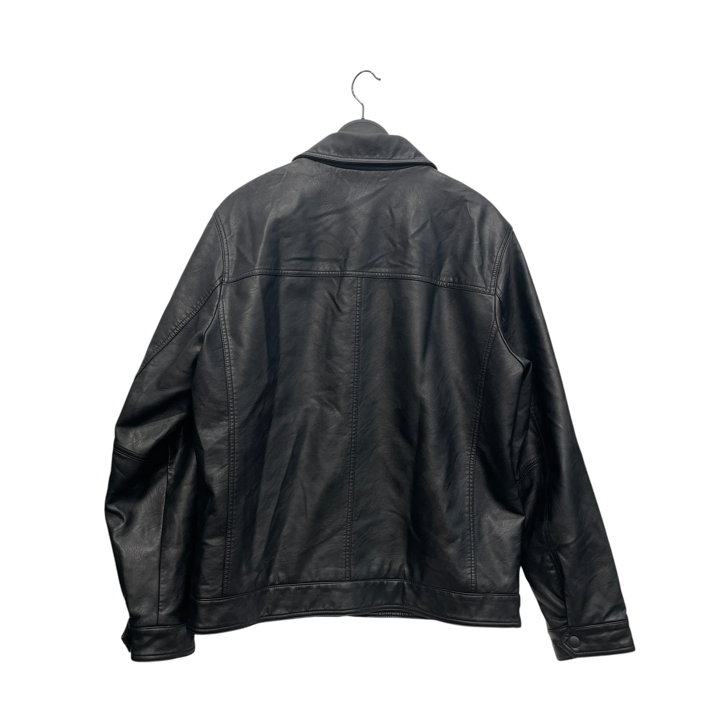 TOMMY HILFIGER/Leather Jkt/L/Leather/BLK/ view 2