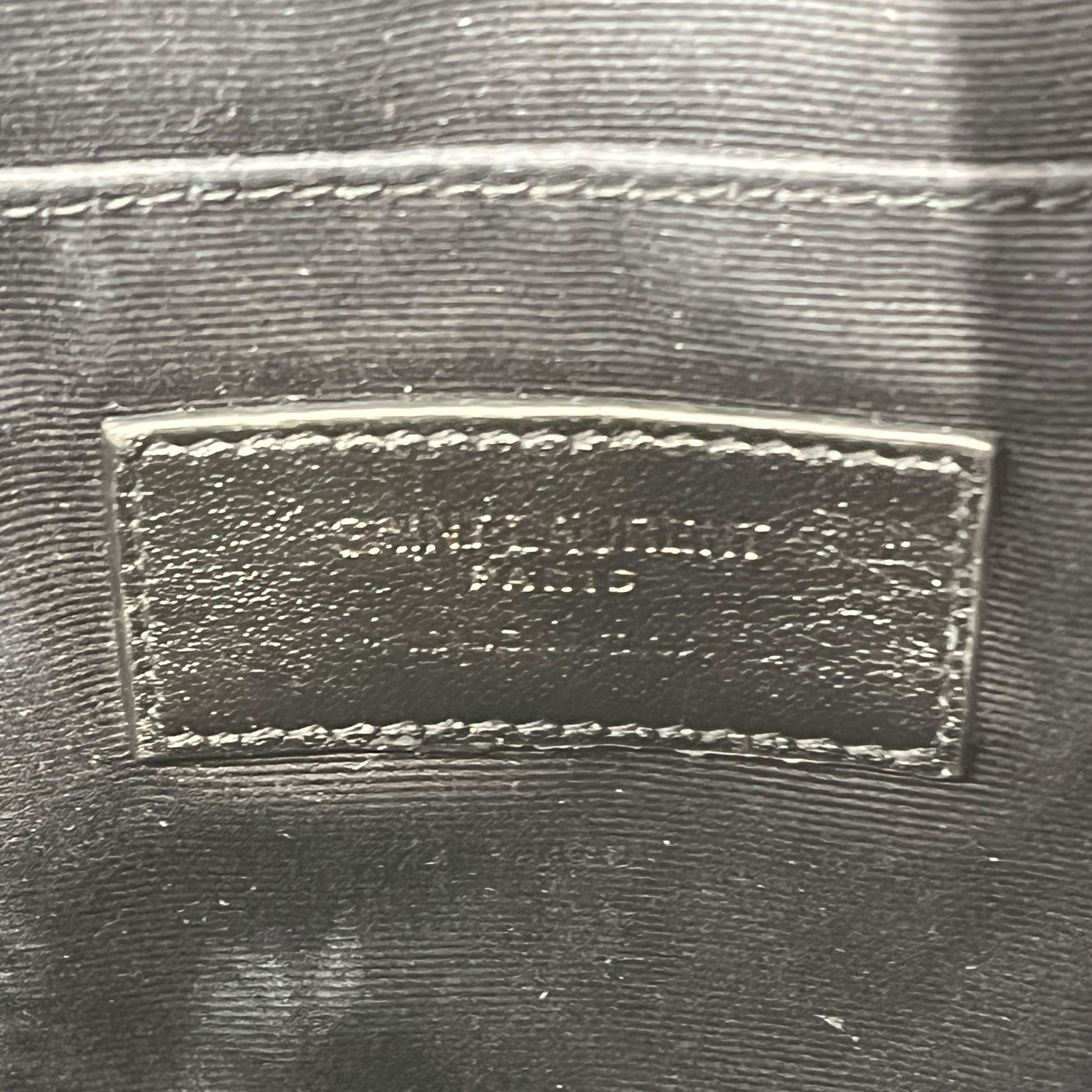 SAINT LAURENT/Pouch/Leather/BLK/PORTFOLIO LARGE 2024 view 5