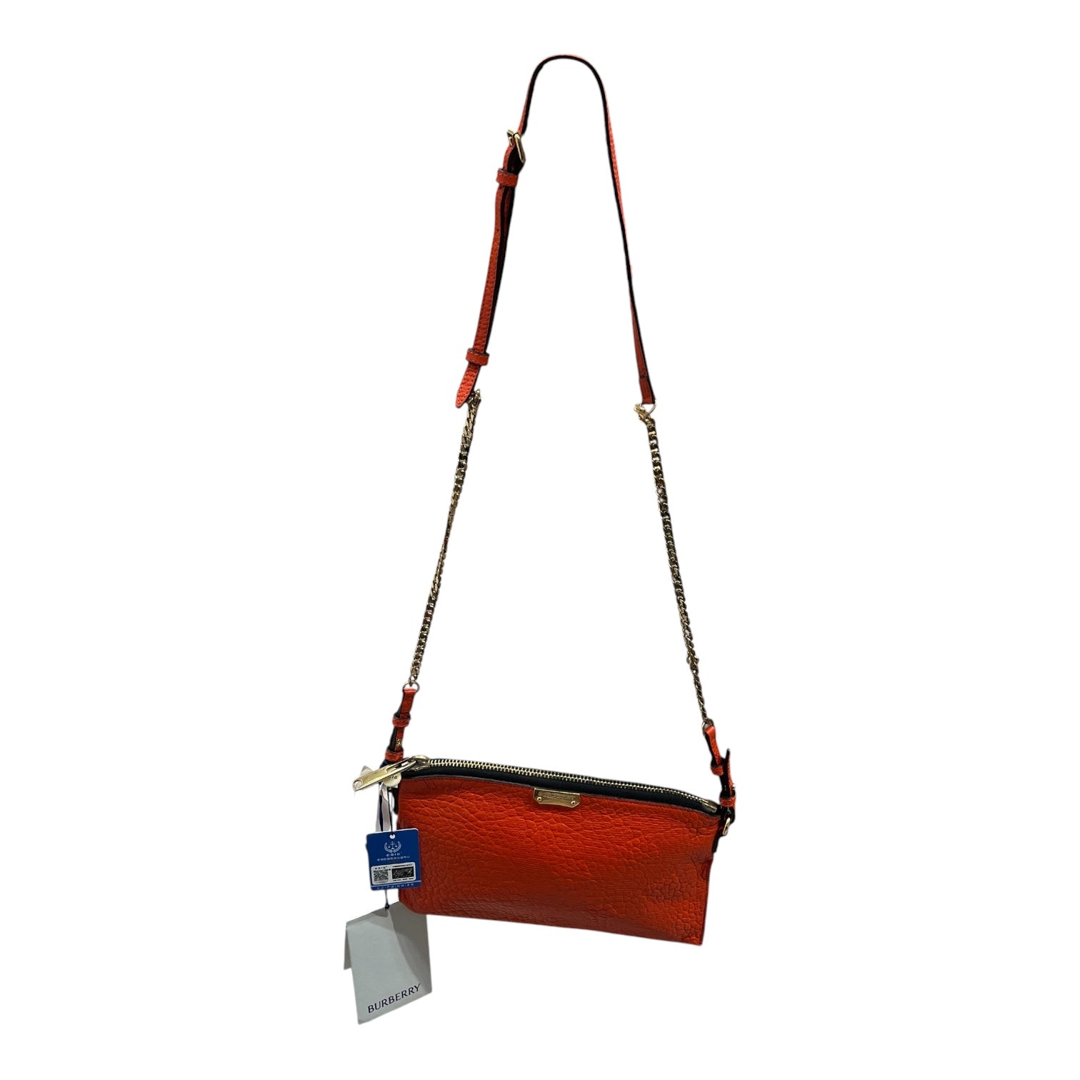 BURBERRY/Cross Body Bag/S/Leather/ORN/PEYTON GRAINED LEATHER view 1