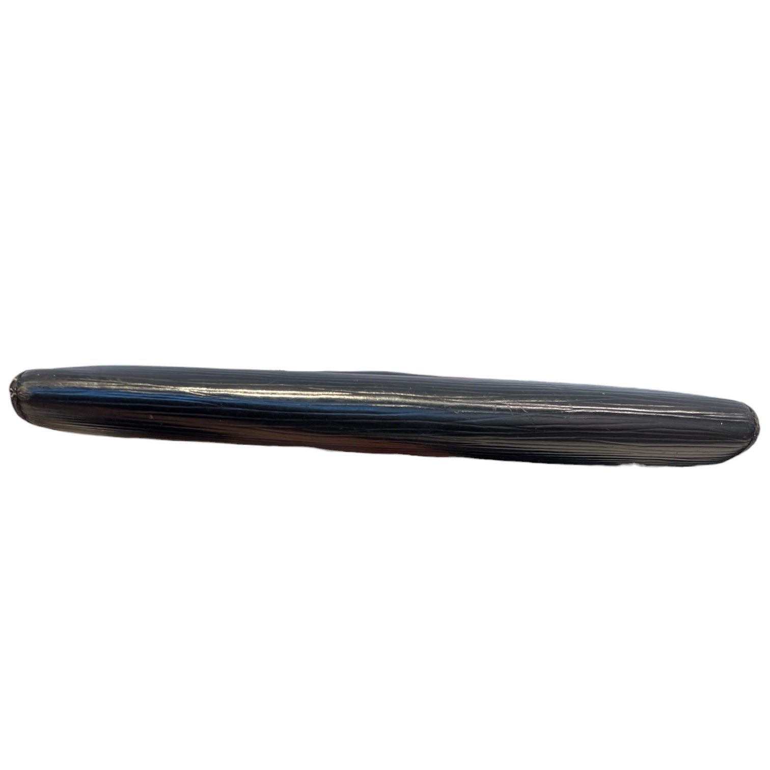LOUIS VUITTON/Long Wallet/Stripe/Leather/BLK/TEXTURED LEATHER ALL BLACK view 3