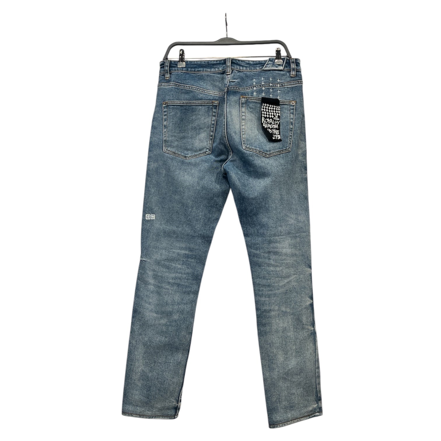 ksubi/Pants/32/Cotton/BLU/DISTRESSED view 2