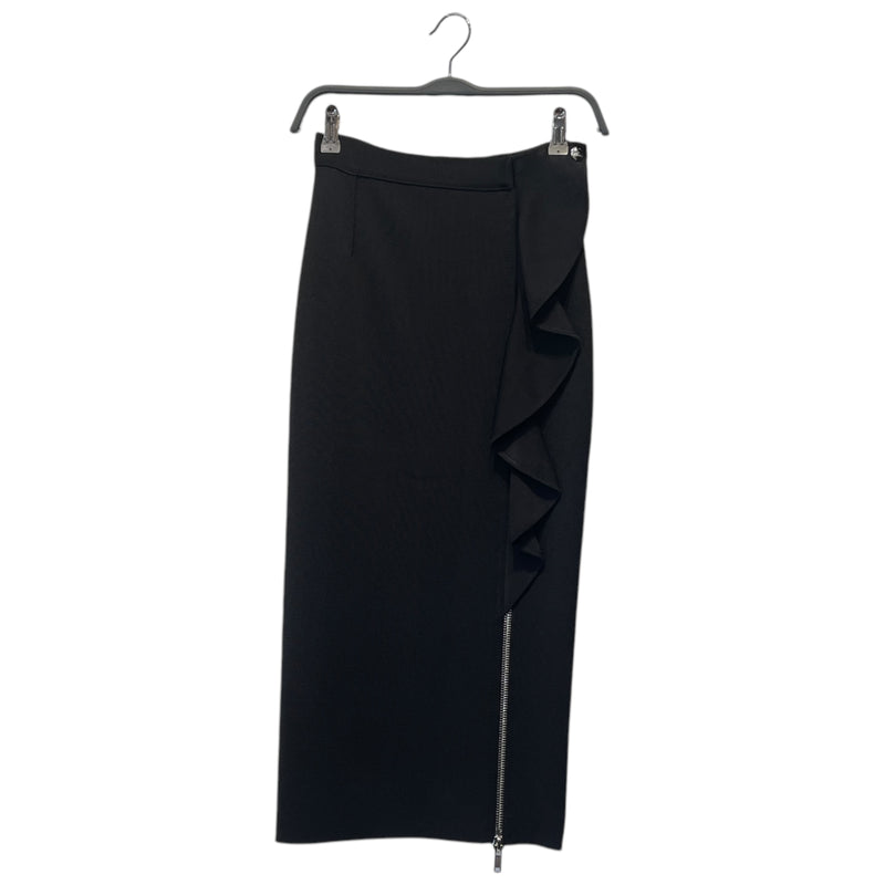 GIVENCHY/Long Skirt/S/BLK/RUFFLE