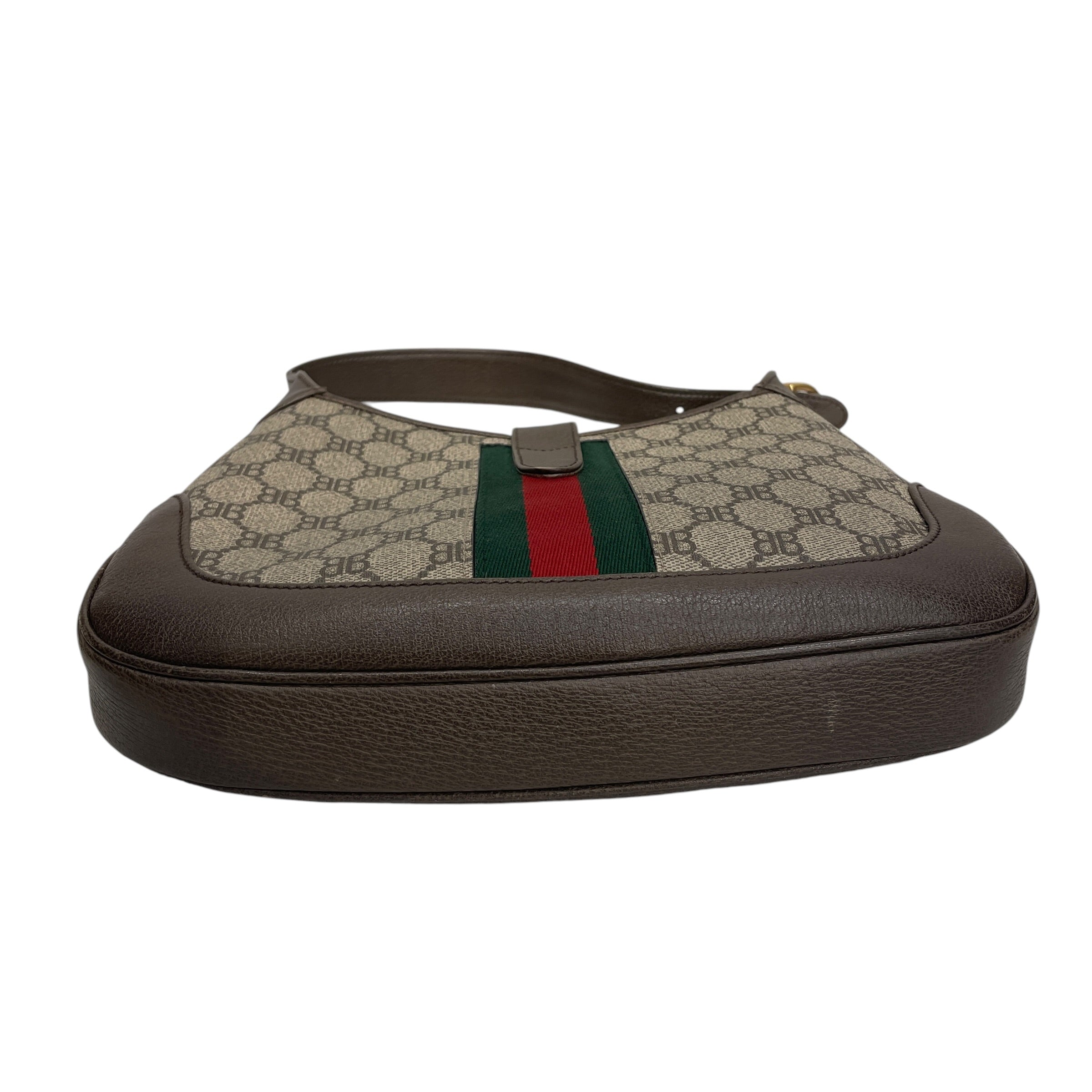 GUCCI/BALENCIAGA/Hand Bag/All Over Print/Leather/BRW/HACKER HOBO BAG view 3