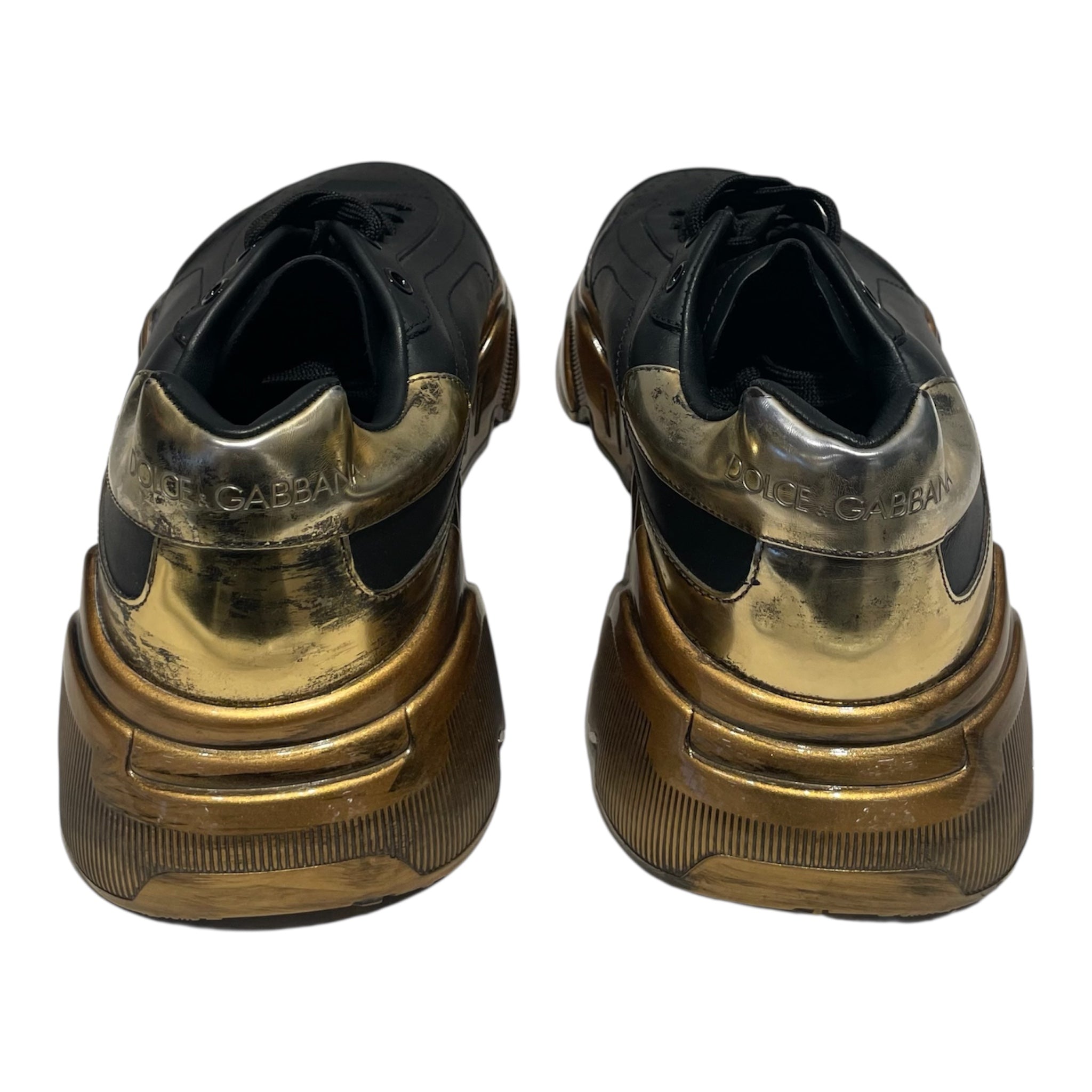 DOLCE&GABBANA/Low-Sneakers/US 9/Leather/BLK/Dolce & Gabana Daymaster view 5
