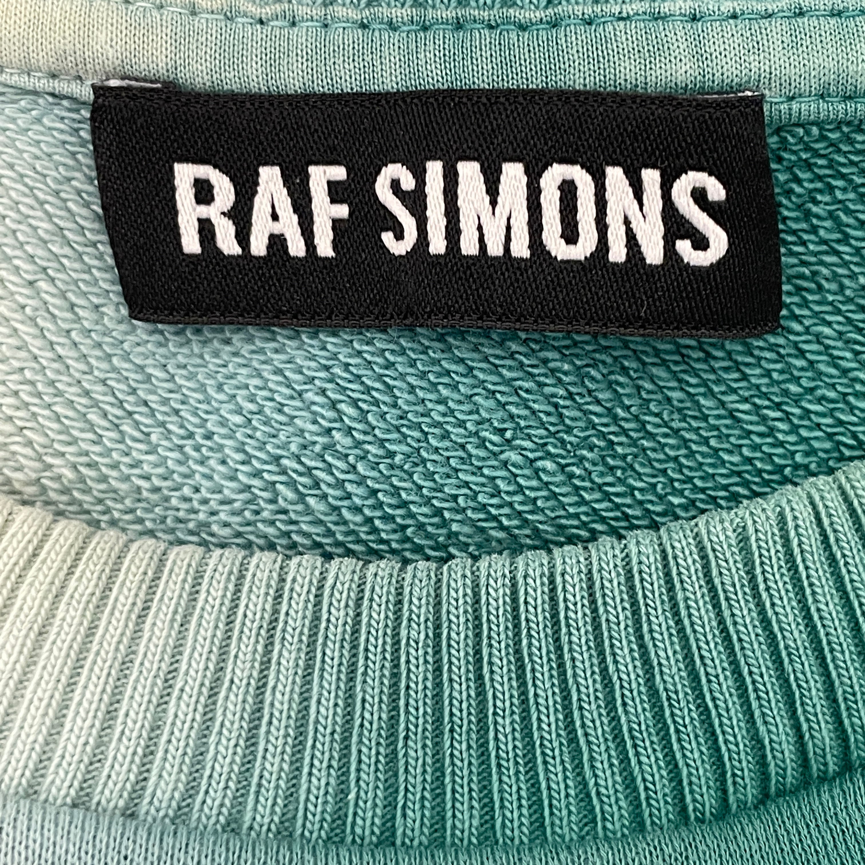 RAF SIMONS/T-Shirt/S/Cotton/MLT/Graphic/ss14 dip dye view 3