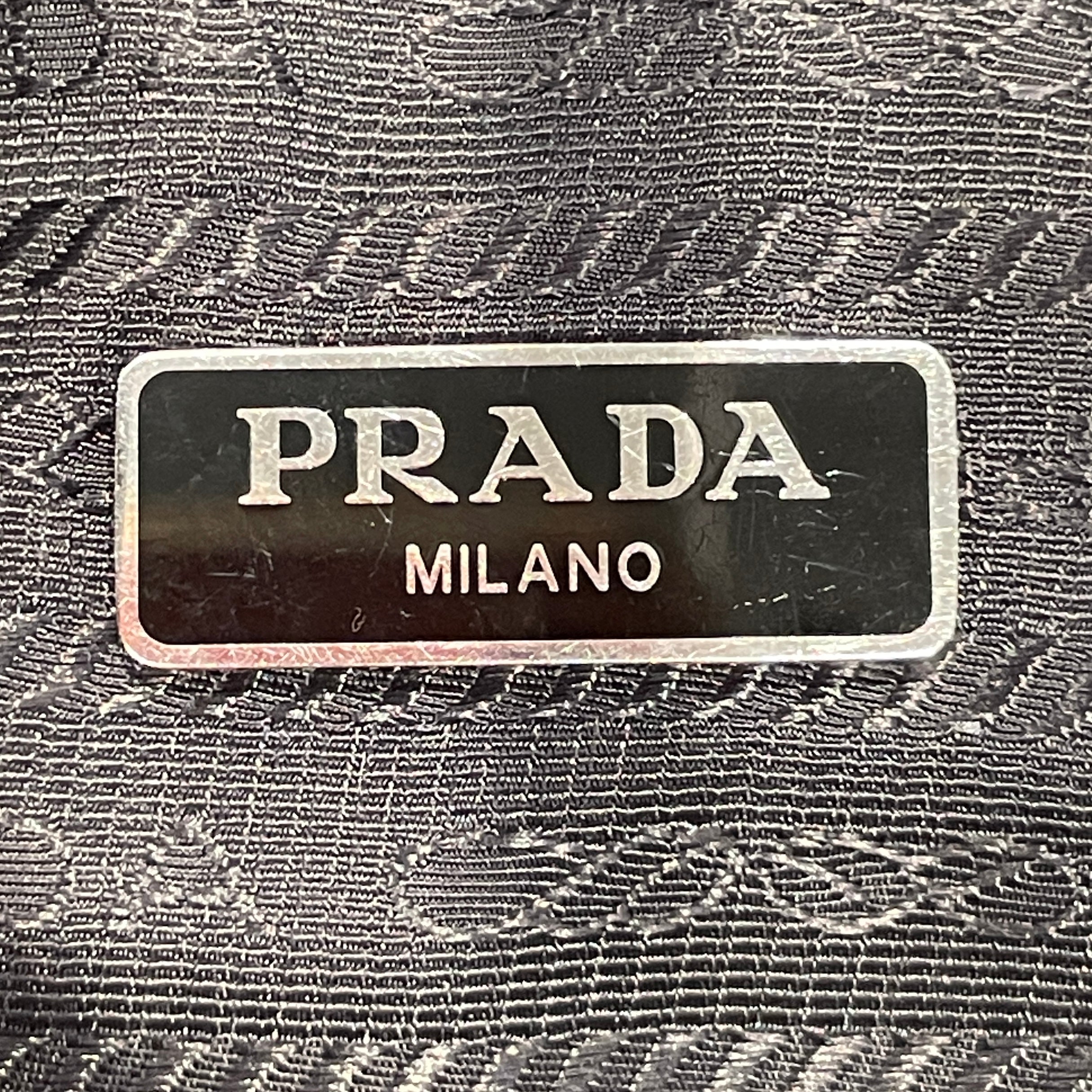 PRADA/Cross Body Bag/Nylon/BLK/re-edition 2005 view 5