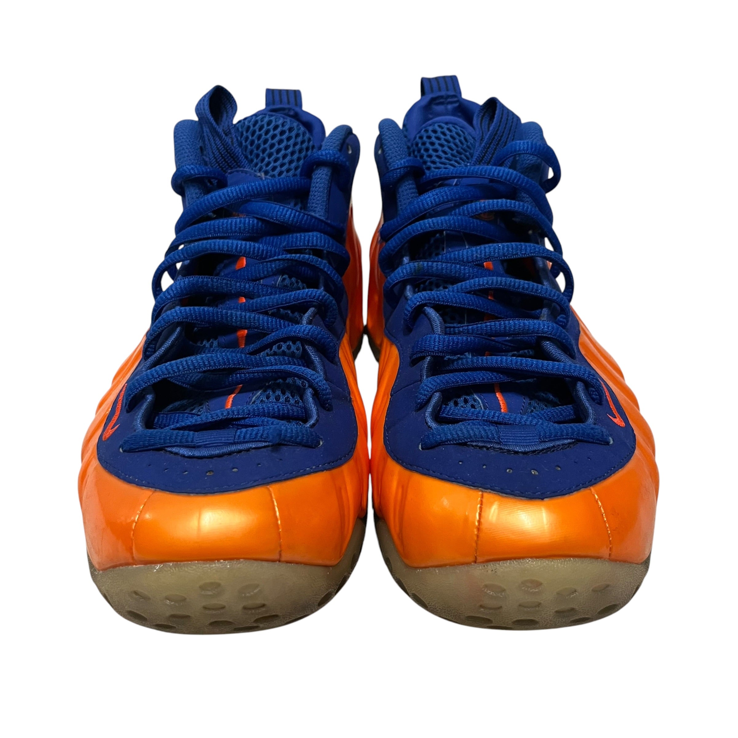NIKE/Low-Sneakers/US 10/Leather/ORN/foams knicks view 5