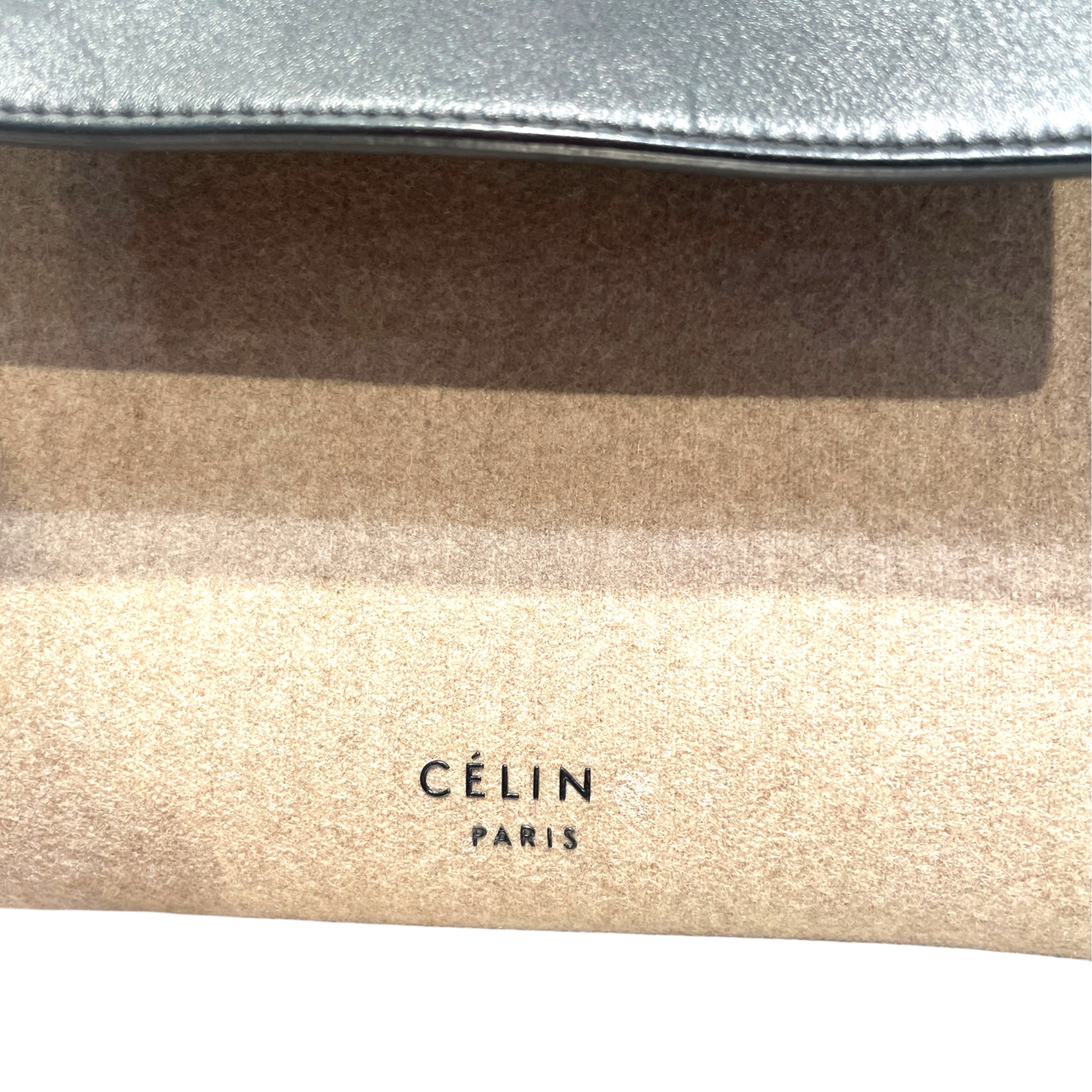CELINE/Cross Body Bag/Wool/BEG/Belt Bicolor view 7