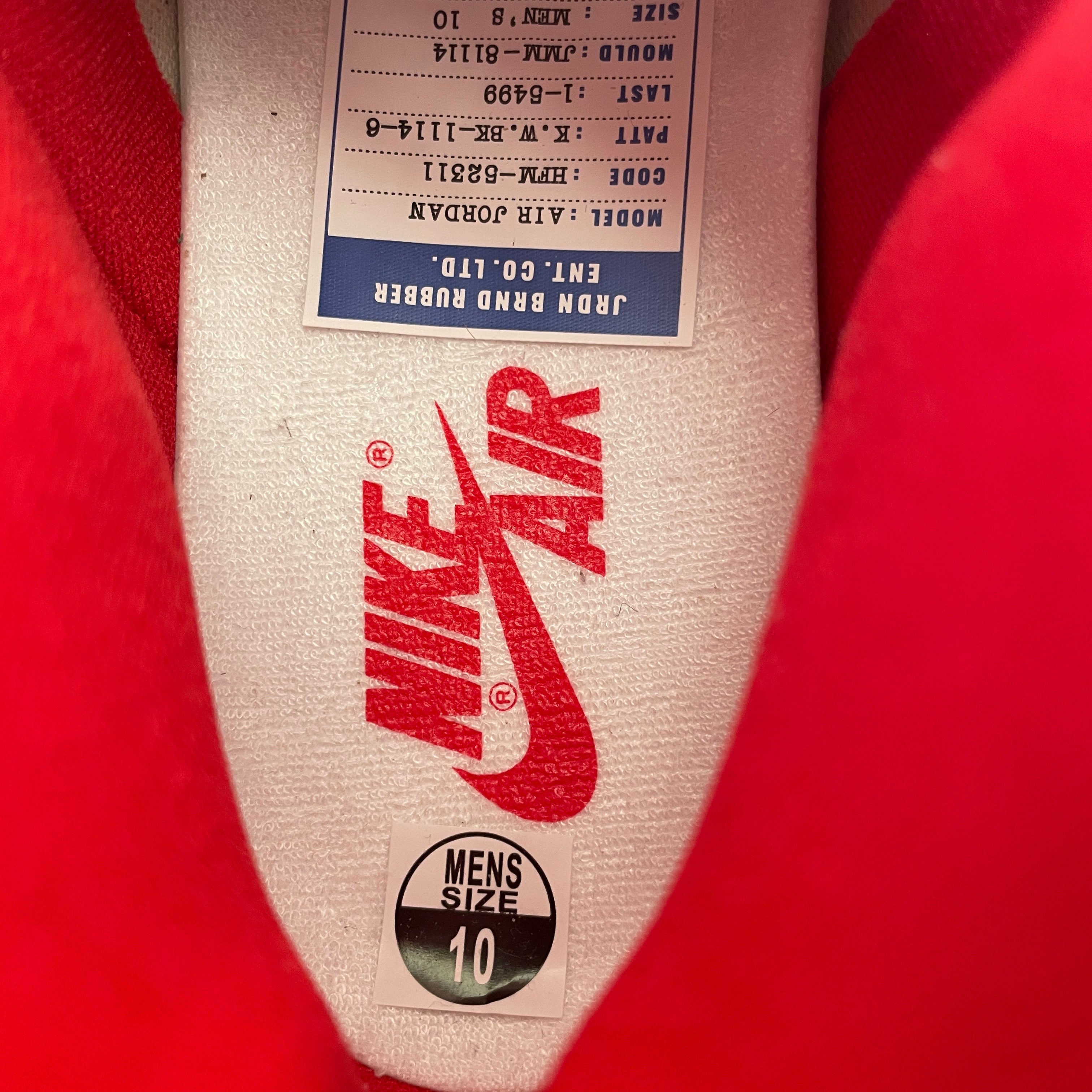 NIKE/Hi-Sneakers/US 10/Leather/WHT/airship view 3