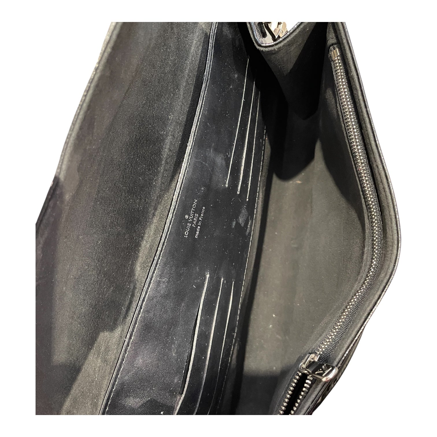 LOUIS VUITTON/Hand Bag/Leather/BLK/epi leather iena view 4