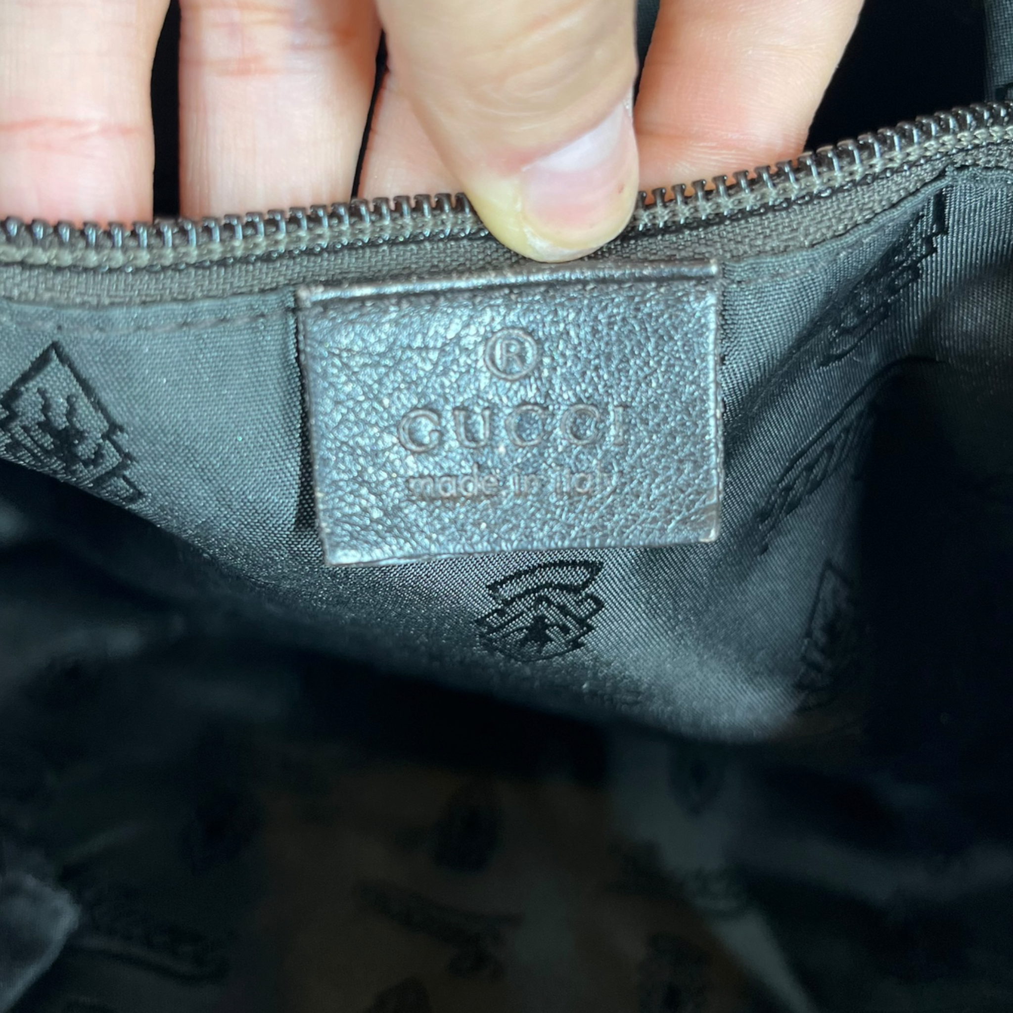 GUCCI/Cross Body Bag/Monogram/Leather/BRW/MESSENGER BAG view 4