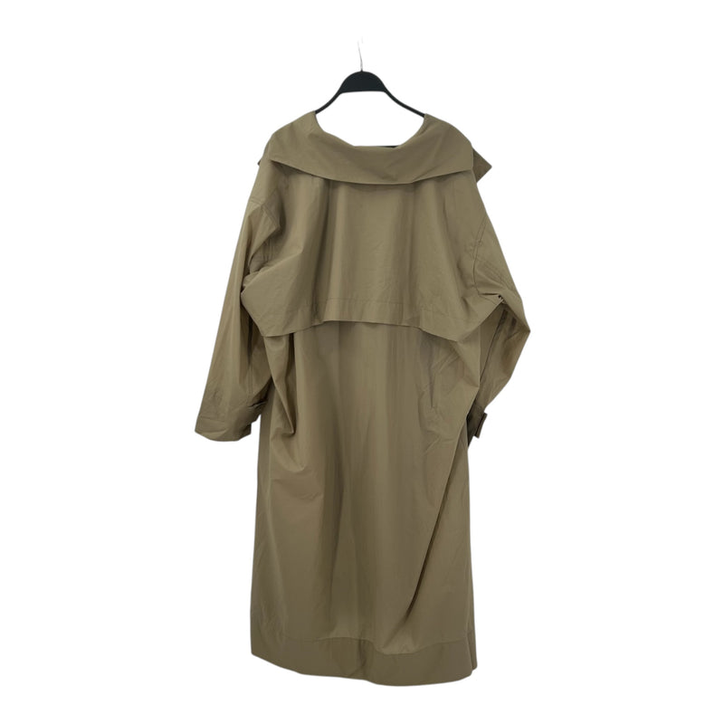 PLEATS PLEASE ISSEY MIYAKE/Trench Coat/3/Beige/Nylon