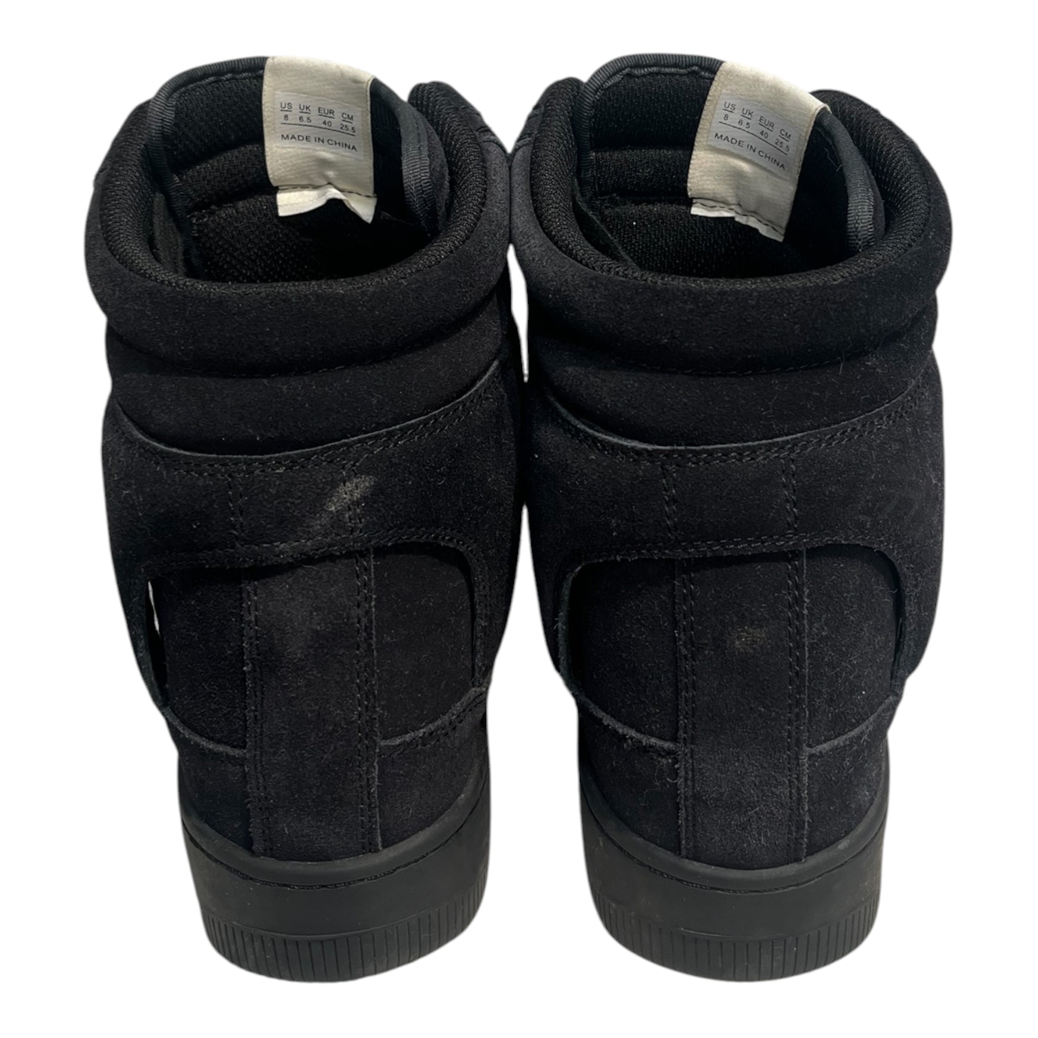 ISABEL MARANT/Hi-Sneakers/US 8/Suede/BLK/WEDGE SNEAKER view 5