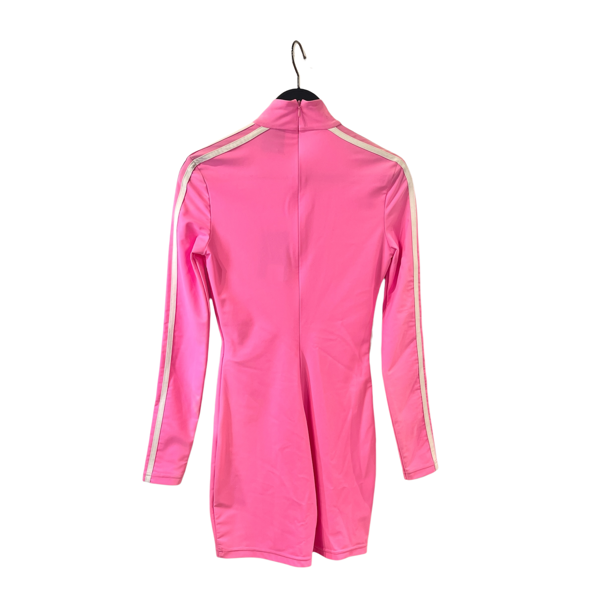 BALENCIAGA/adidas/LS Dress/36/Polyester/PNK/Mini Length/LOGO MOCKNESS MINIDRESS view 2