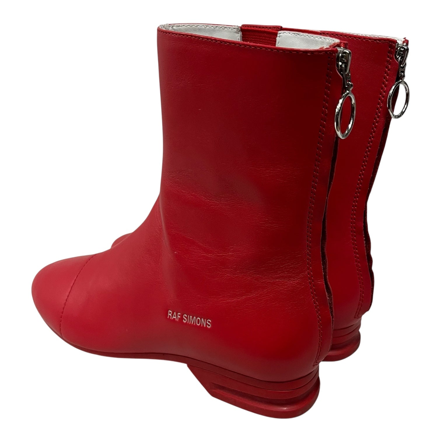 RAF SIMONS/Boots/EU 43/Leather/RED/2001-2 view 2