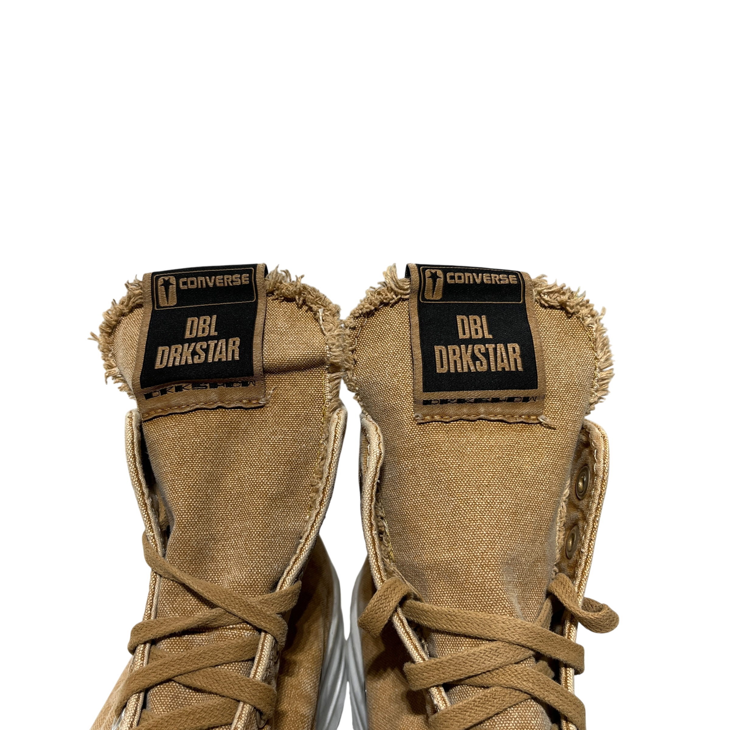 RICK OWENS DRKSHDW/Hi-Sneakers/US 10.5/Cotton/KHK/ view 3