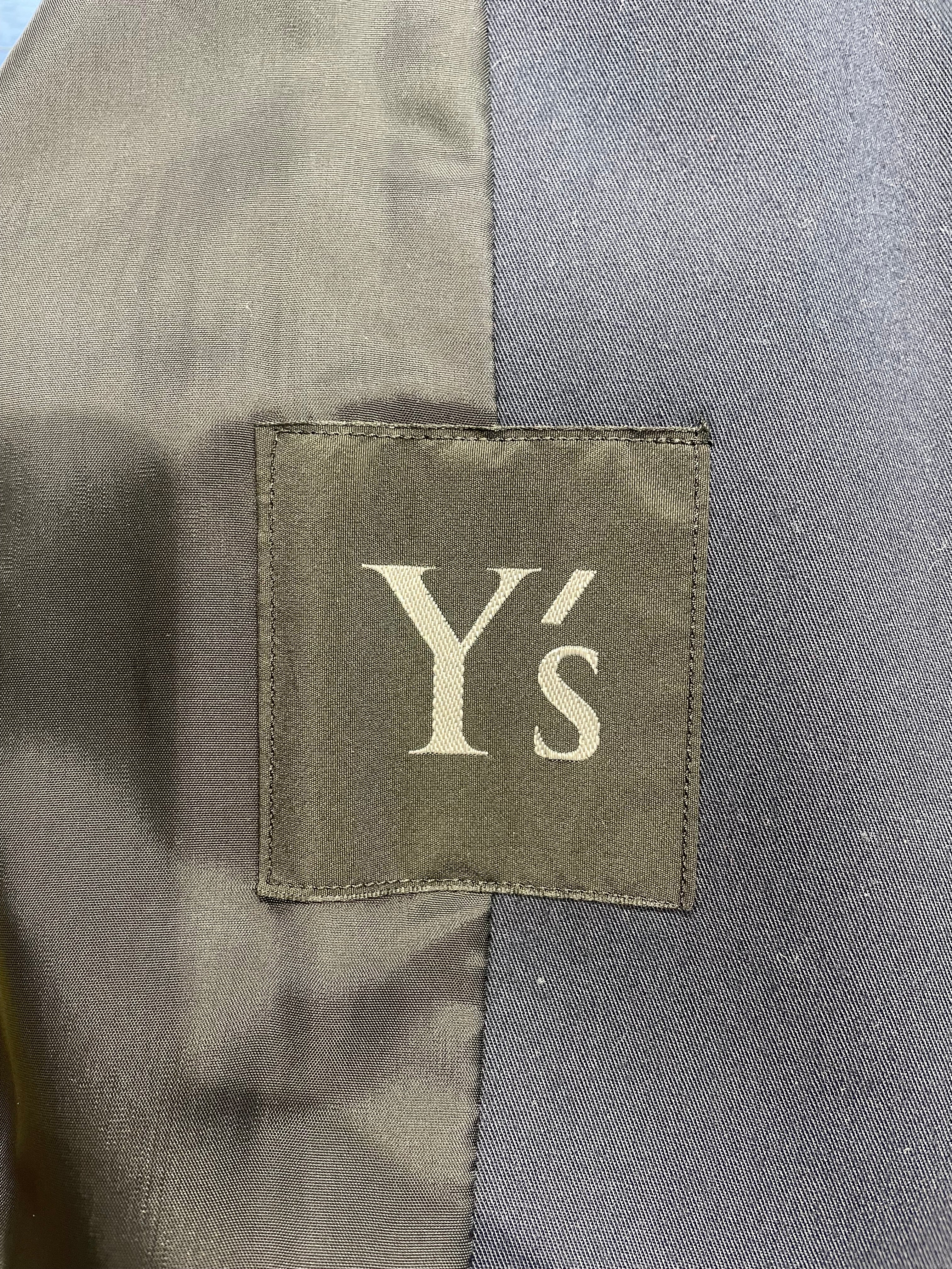 Y's/Tailored Jkt/2/Cotton/NVY/DOUBLE BREASTED view 3