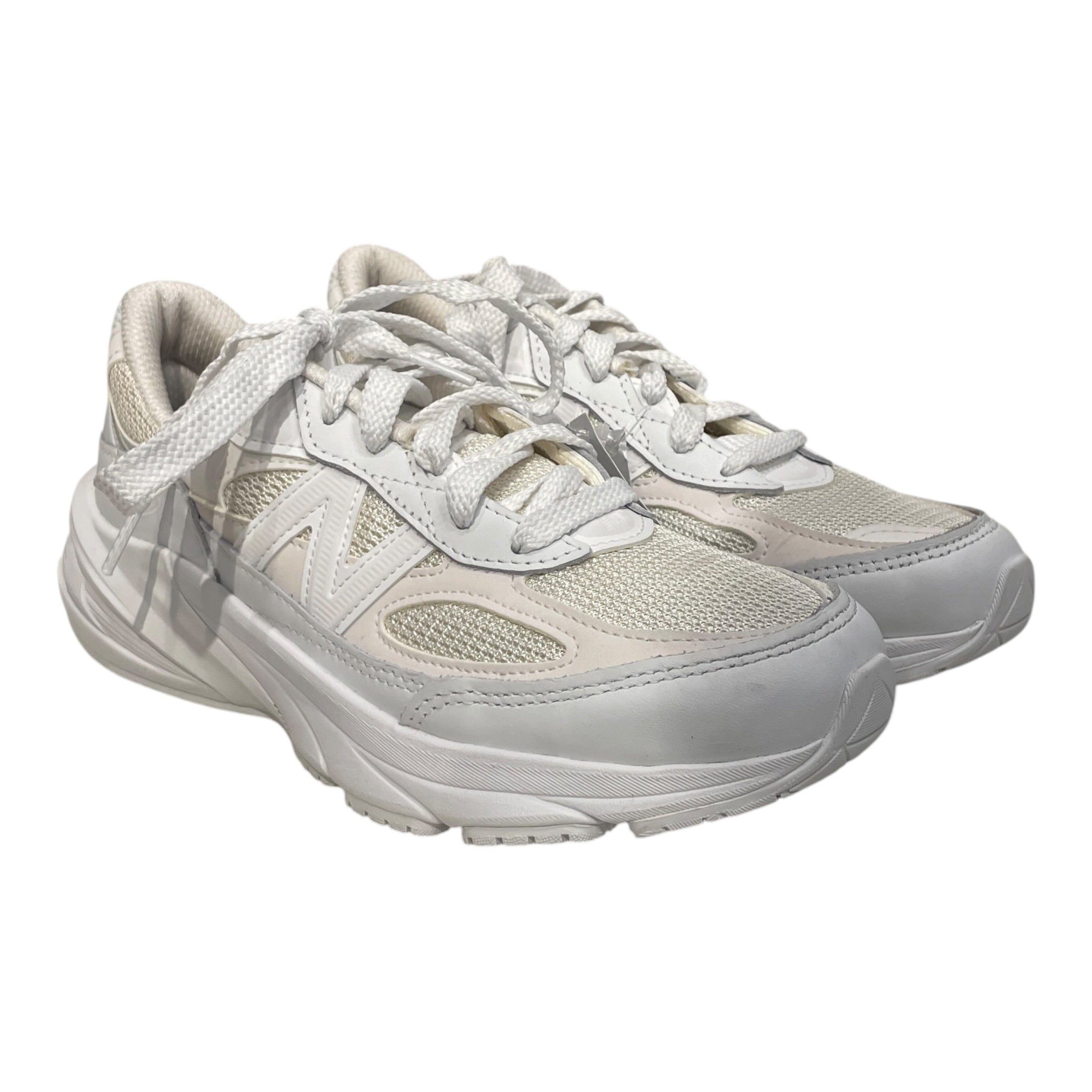 NEW BALANCE/COMME des GARCONS HOMME/Low-Sneakers/US 7/Nylon/WHT/CDGxNB 990 view 1